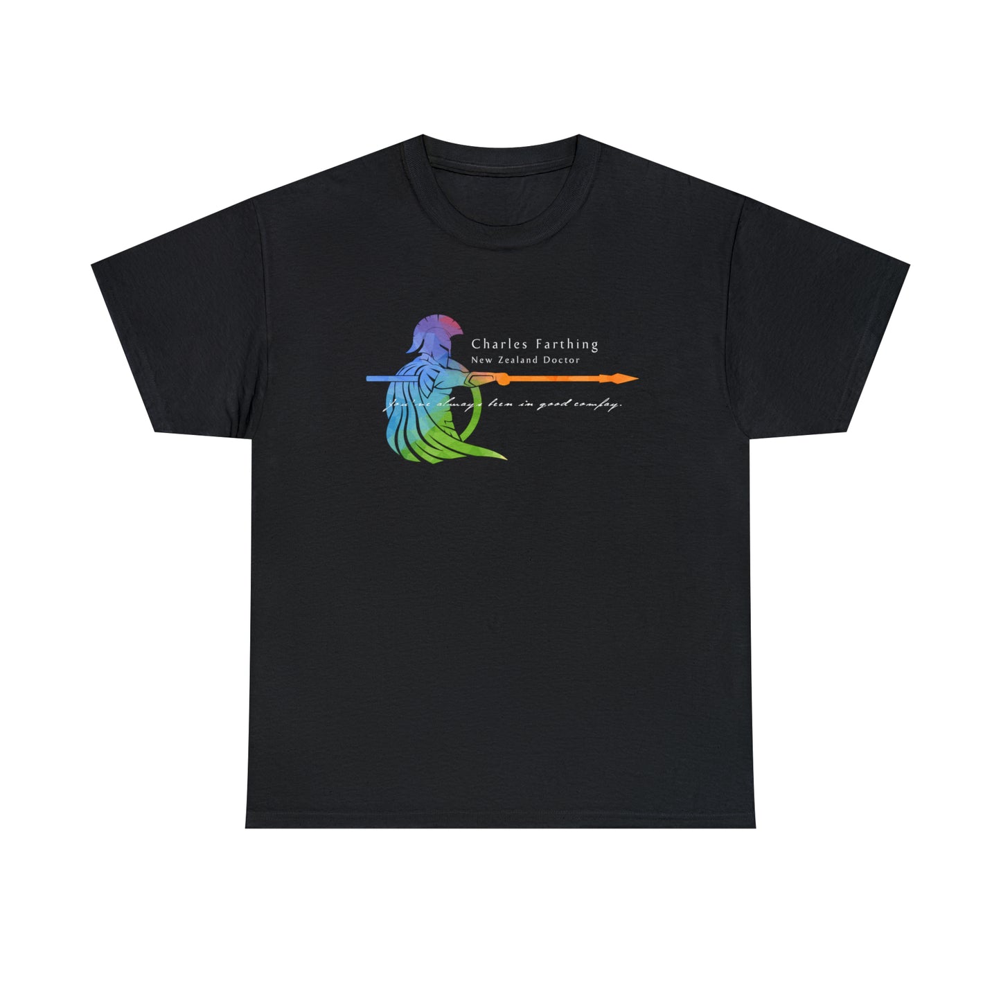Charles Farthing | New Zealand Doctor | Pride T-Shirt Gay LGBTQ  Infectious Diseases Queer
