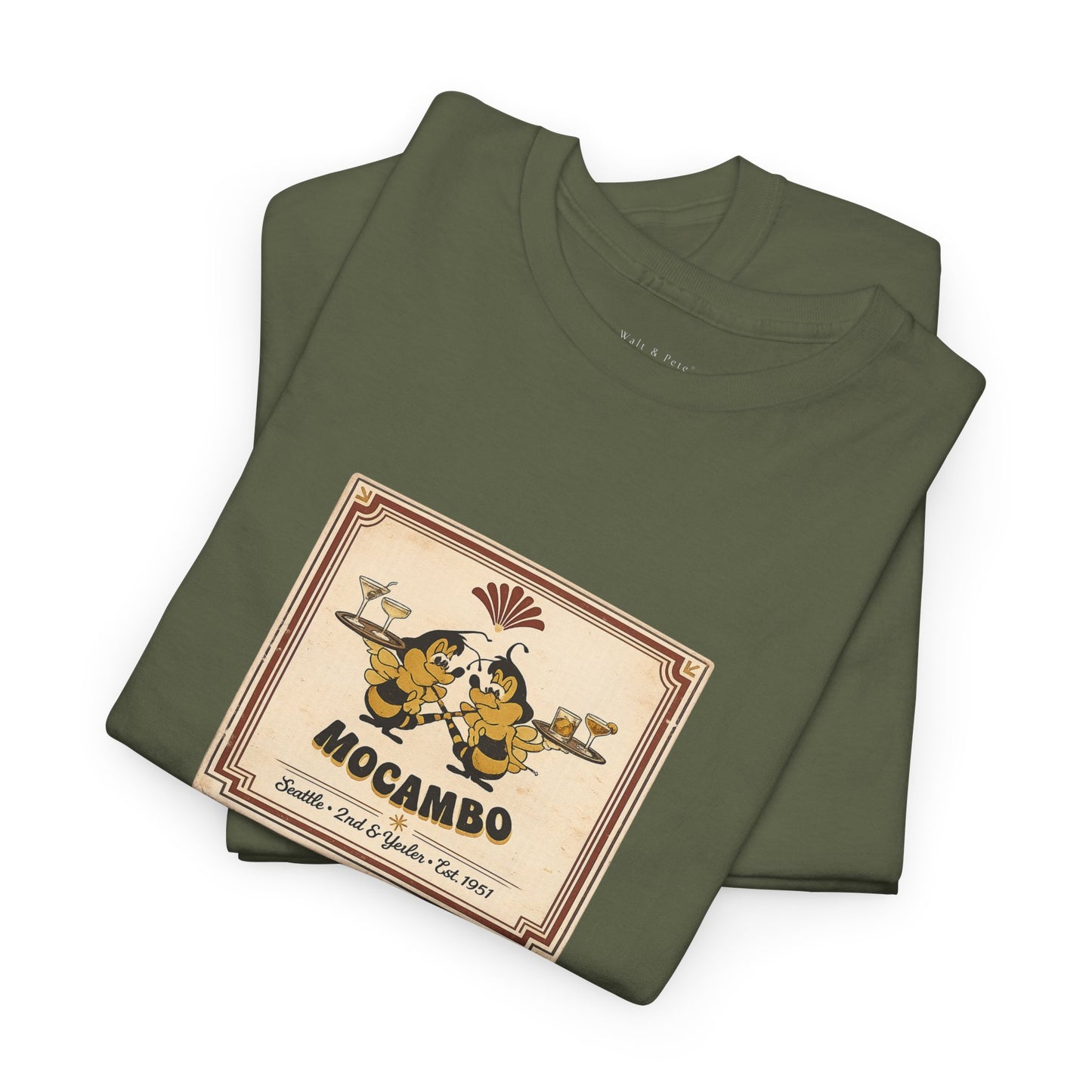 Mocambo Seattle | Historic Pioneer Square Nightlife Tee | Est. 1951