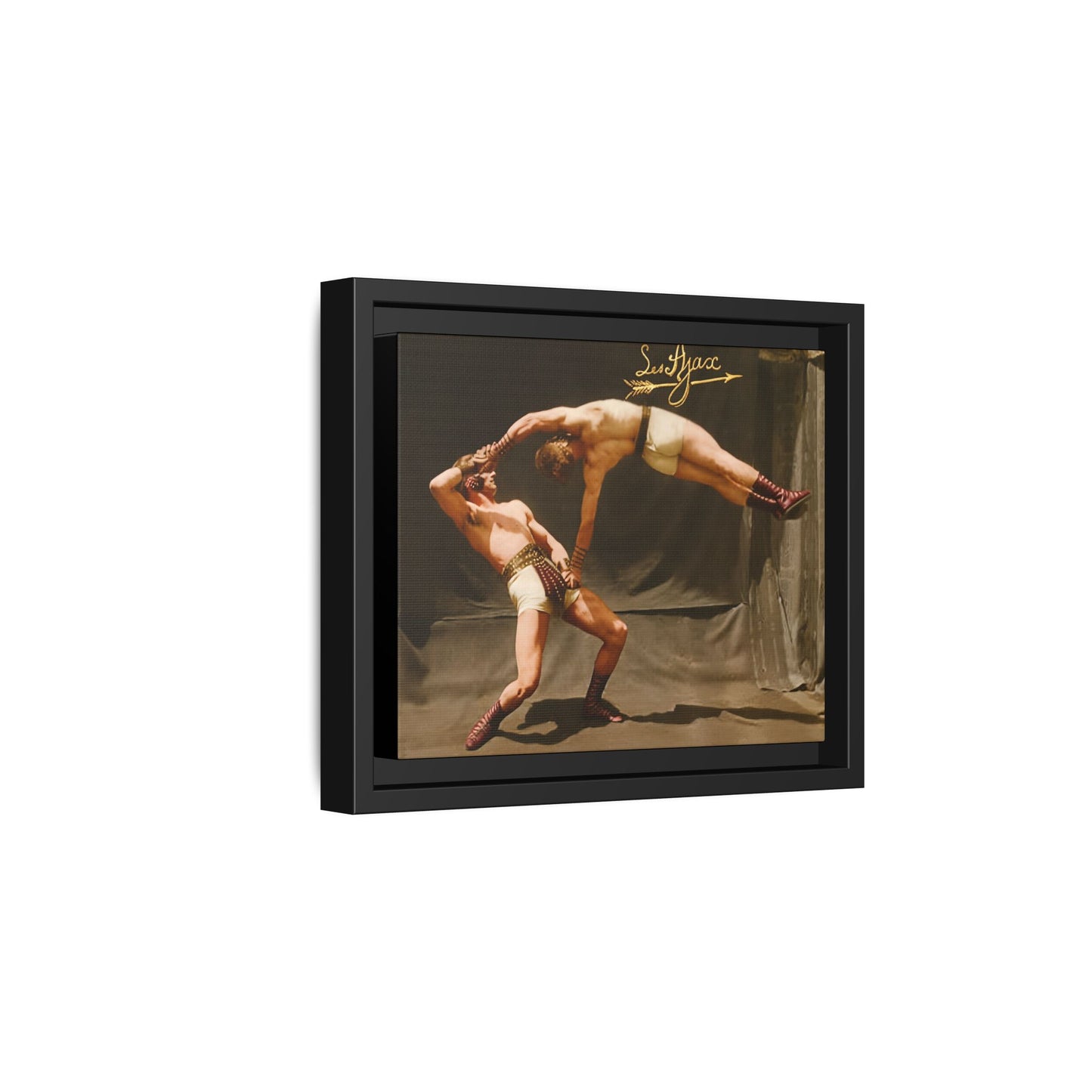 athlétisme 013 | Framed Vintage Photo - Matte Canvas