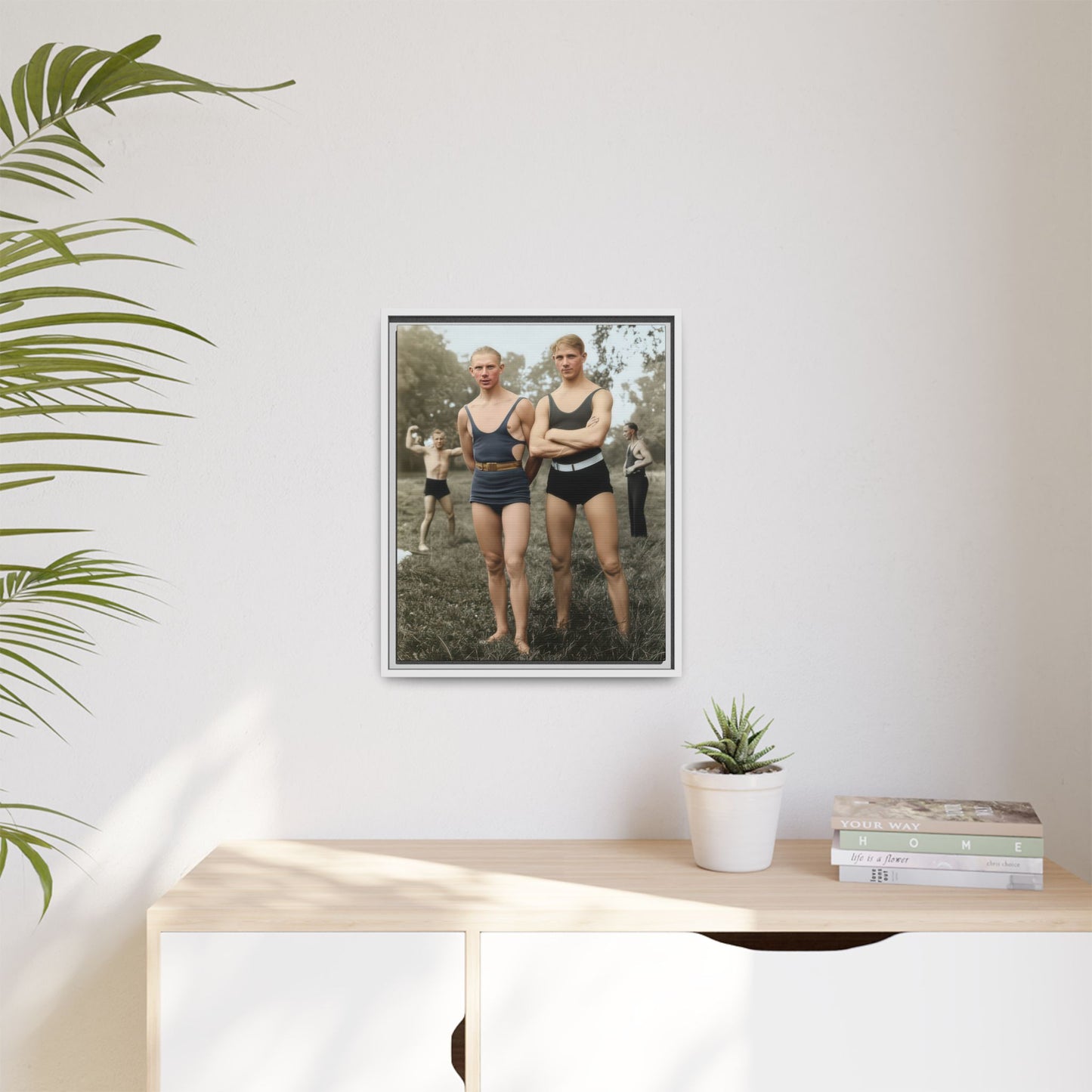 nager 037 | Framed Vintage Photo - Matte Canvas
