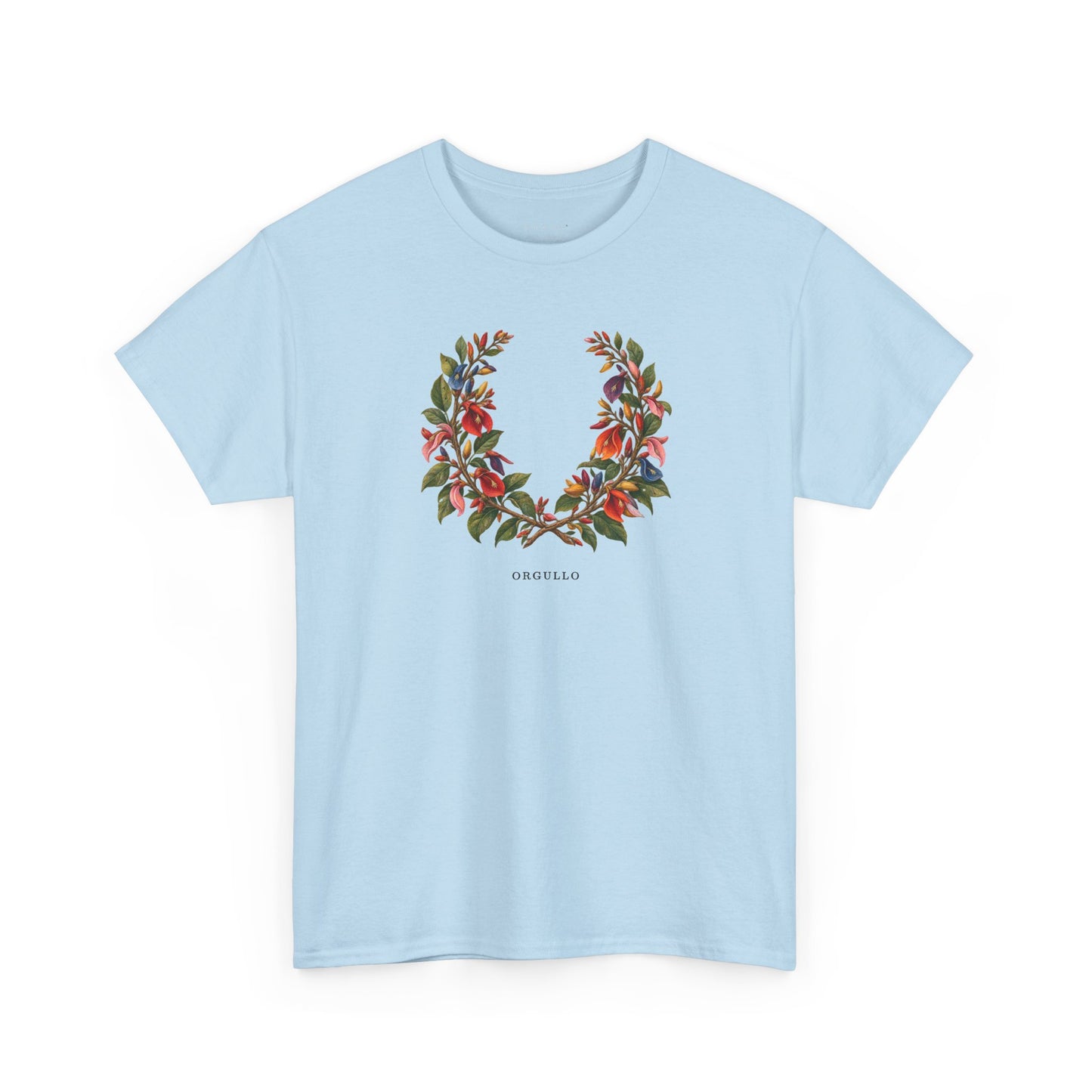 Orgullo Ceibo Pride T-Shirt | Argentine Botanical LGBTQ+ Tee