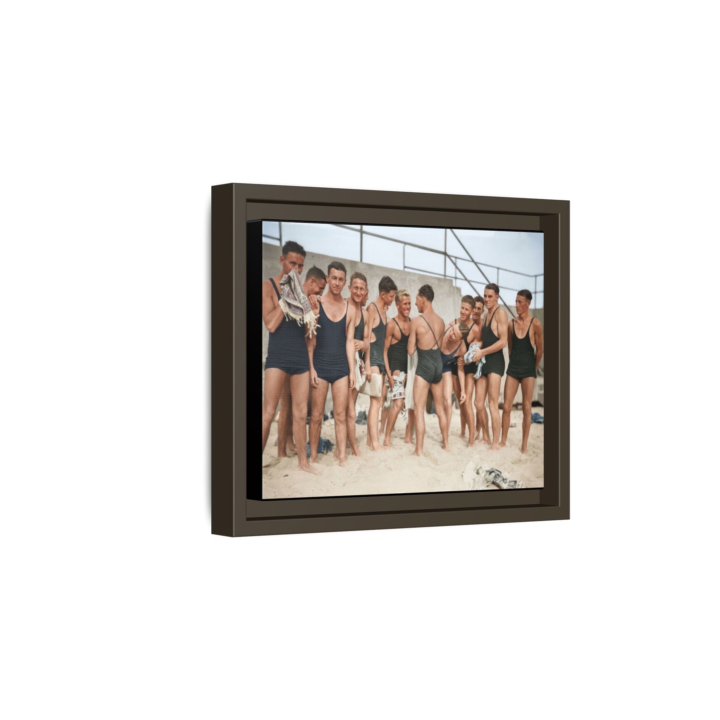 nager 007 | Framed Vintage Photo - Matte Canvas