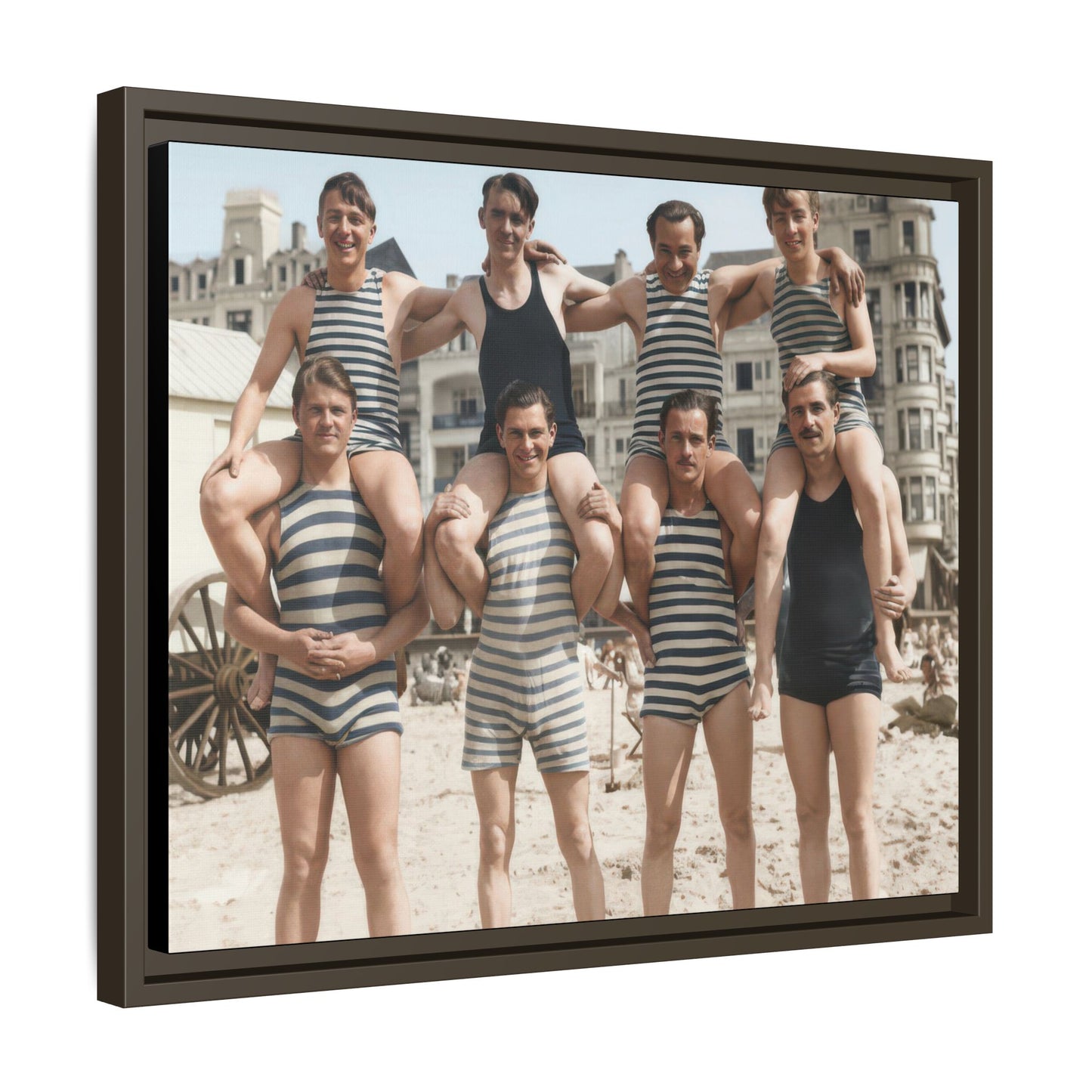 nager 021 | Framed Vintage Photo - Matte Canvas