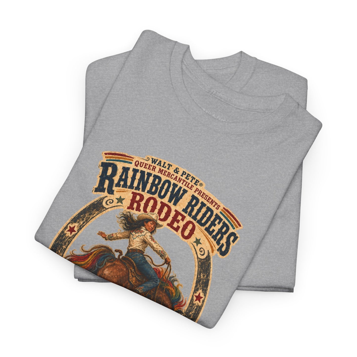 Copy of Copy of Rainbow Riders Rodeo Arizona 1972 Pride T-Shirt | Queer Cowgirl Tee
