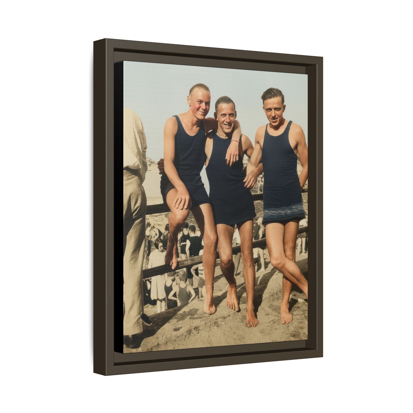nager 044 | Framed Vintage Photo - Matte Canvas