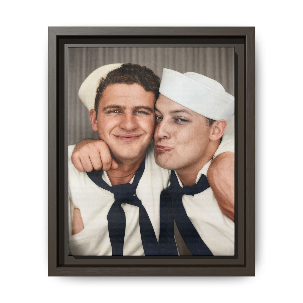 paire 159 | Framed Vintage Photo - Matte Canvas