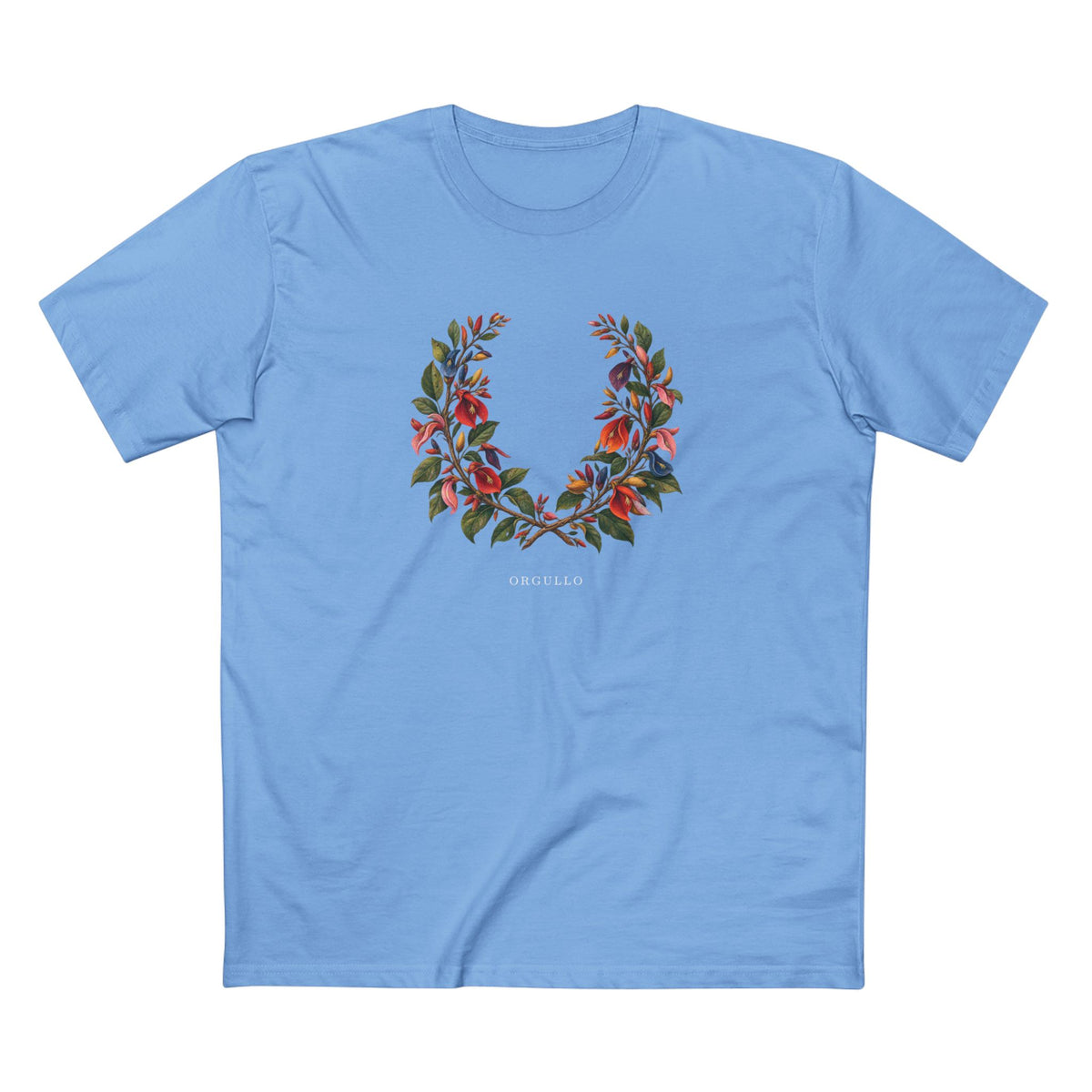 Orgullo Ceibo Pride T-Shirt | Argentine Botanical LGBTQ+ Tee