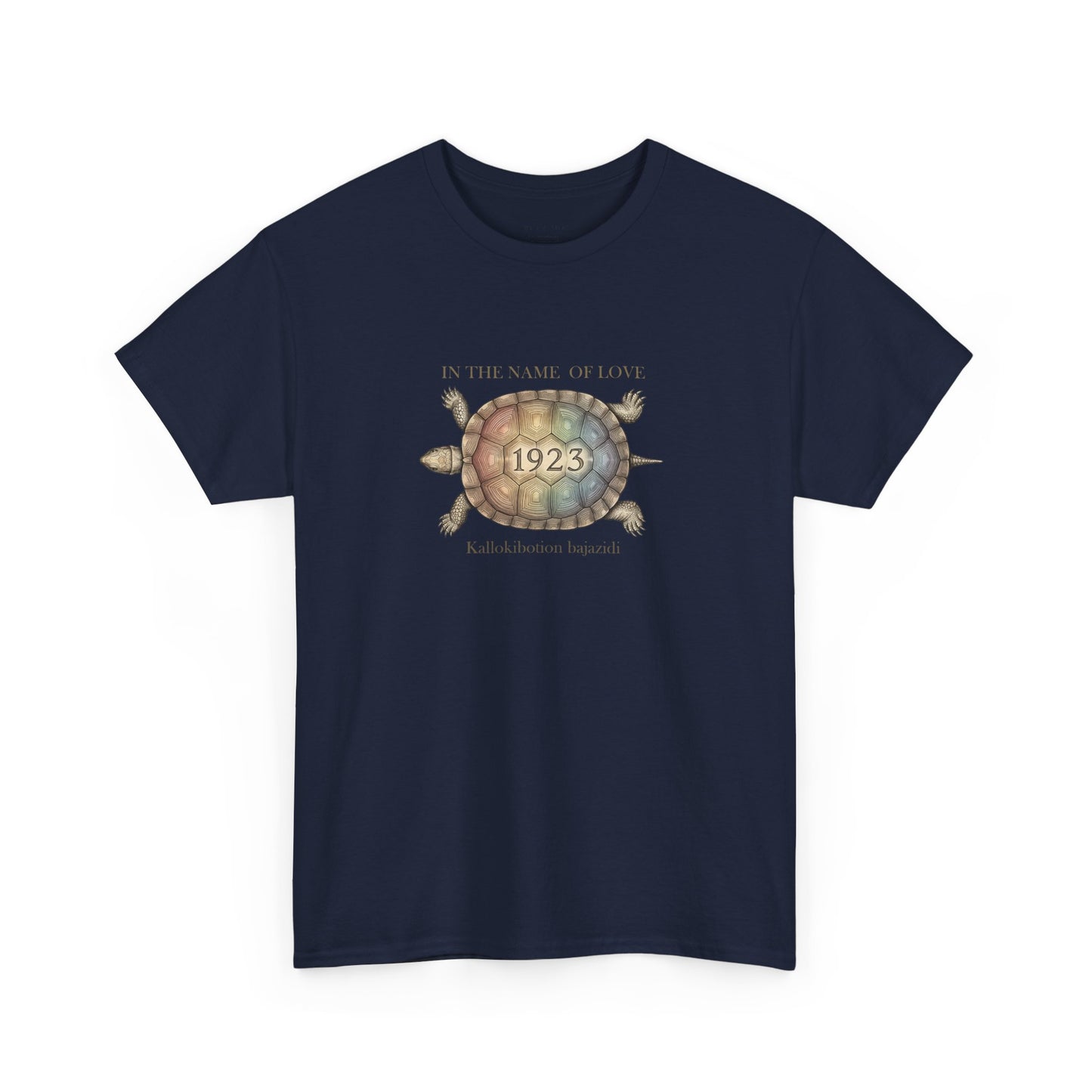 In the Name of Love 1923 Pride T-Shirt | Kallokibotion Bajazidi LGBTQ History Tee