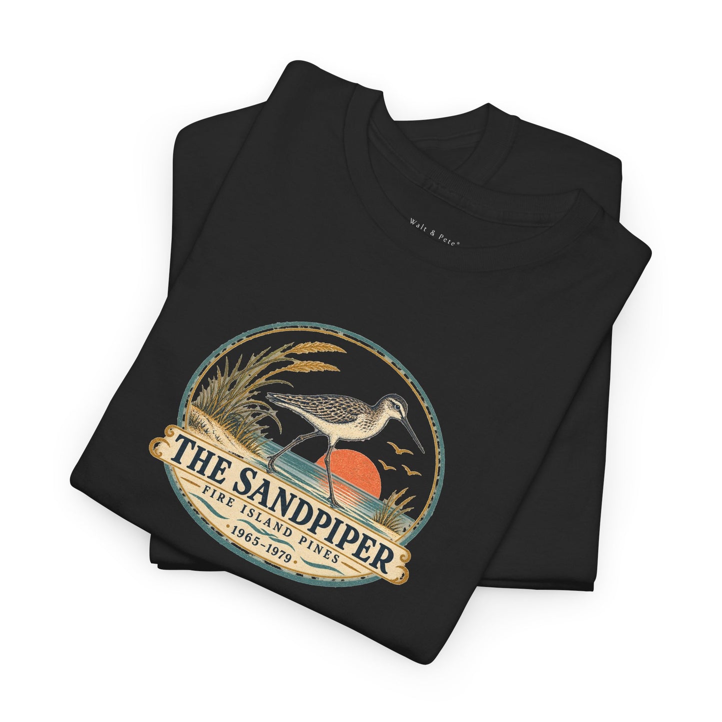The Sandpiper Fire Island Pines T-Shirt | Vintage Gay Disco History Tee