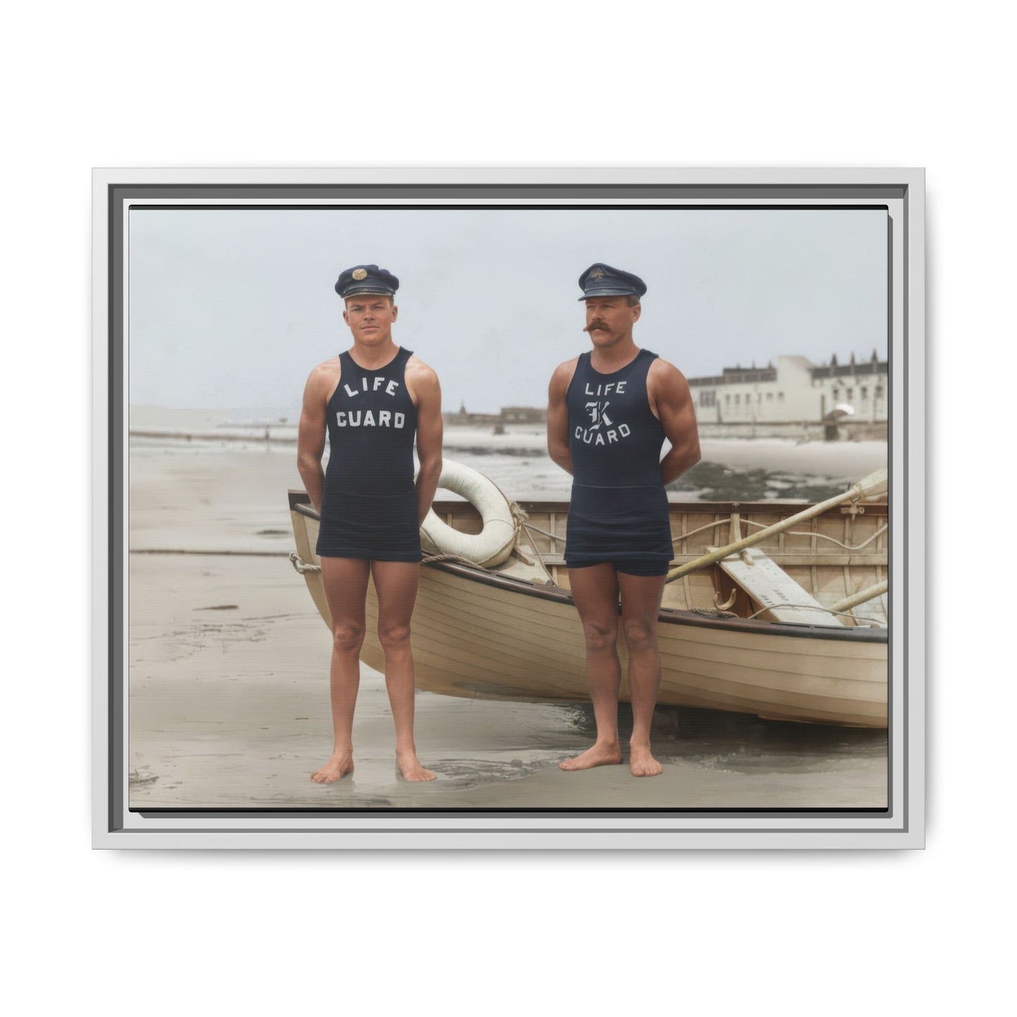 nager 016 | Framed Vintage Photo - Matte Canvas