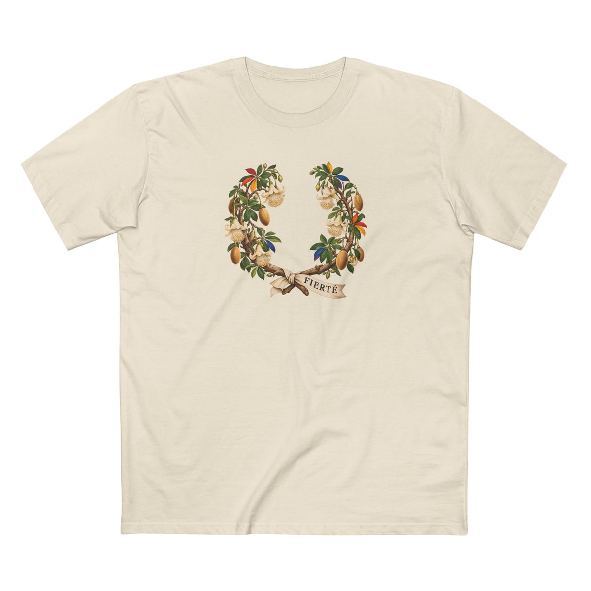 Malian Baobab Fierté Pride Laurel Wreath T-Shirt — Memory & Continuity