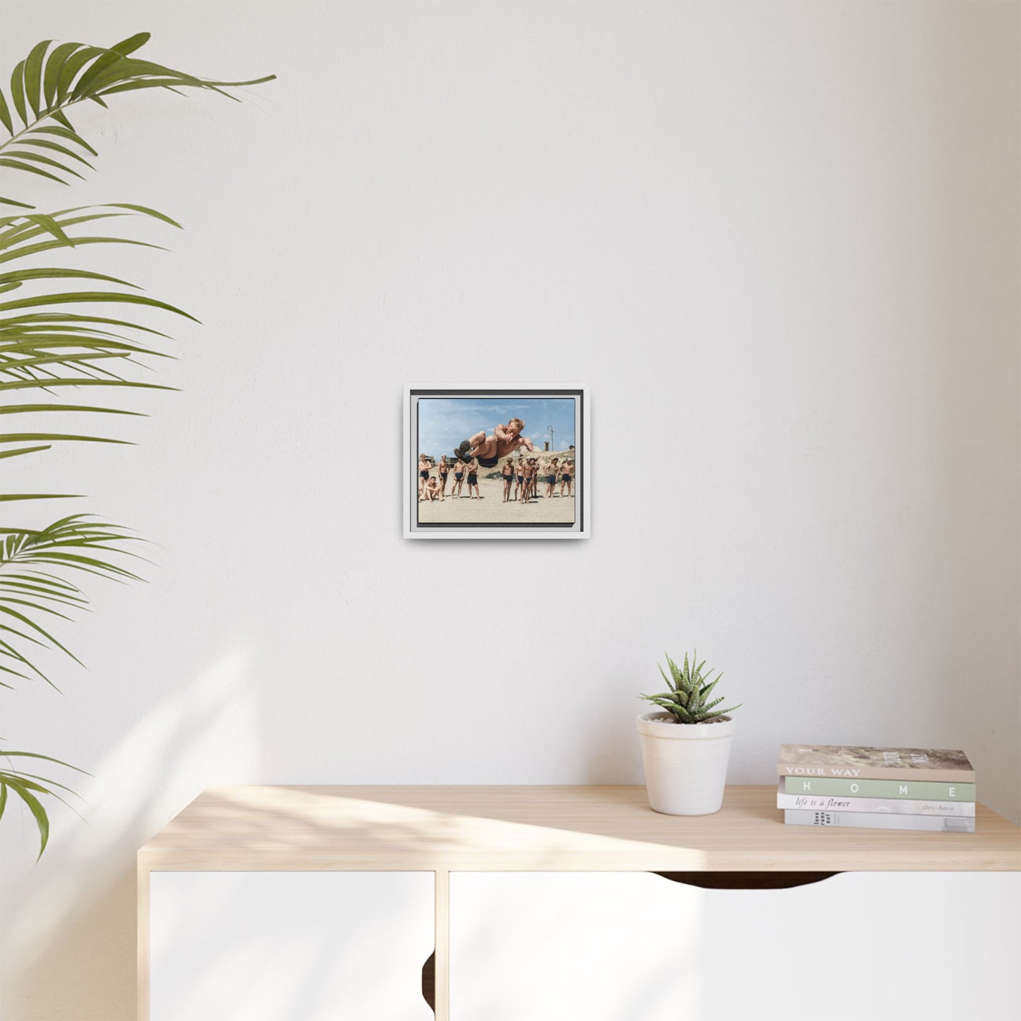 nager 039 | Framed Vintage Photo - Matte Canvas