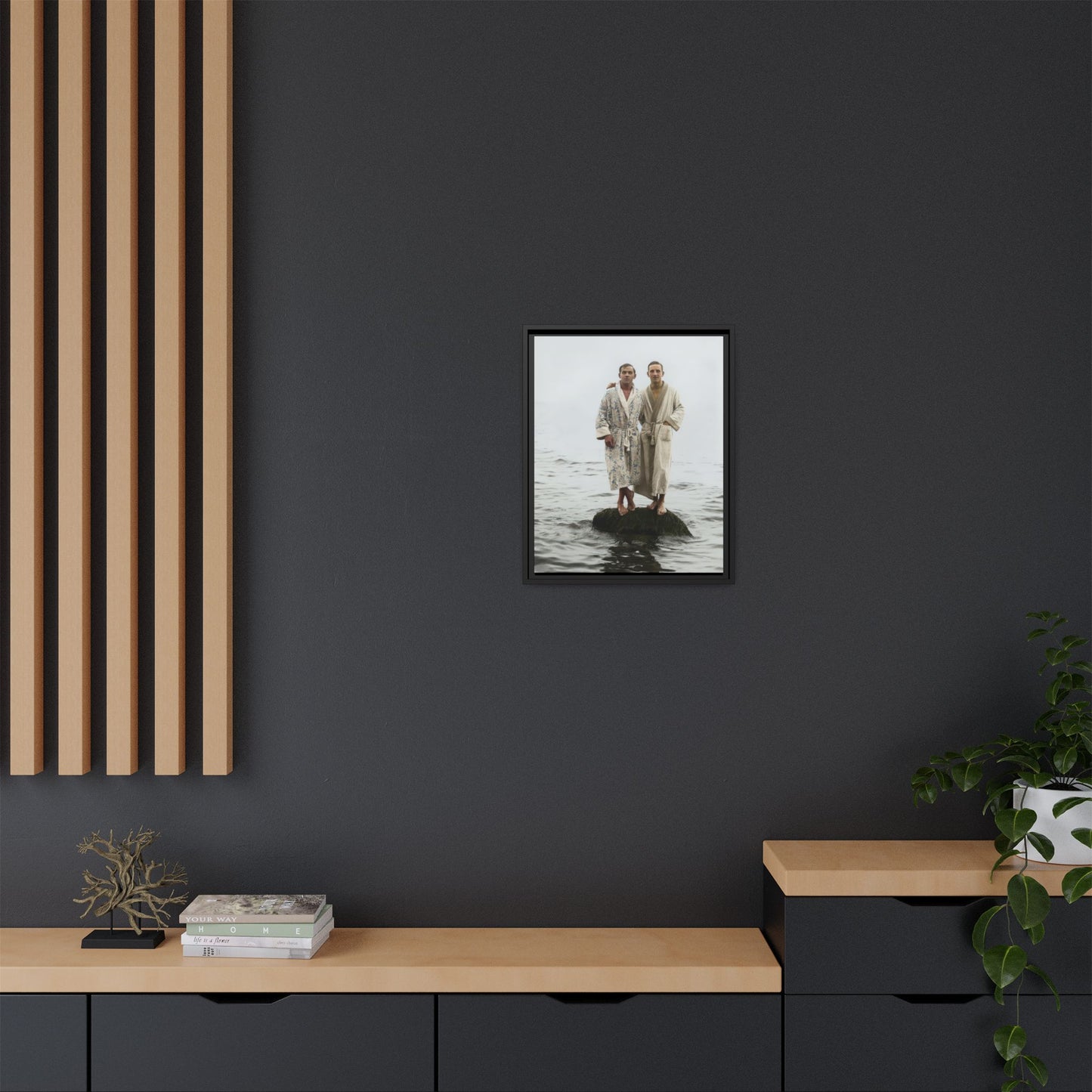 nager 049 | Framed Vintage Photo - Matte Canvas