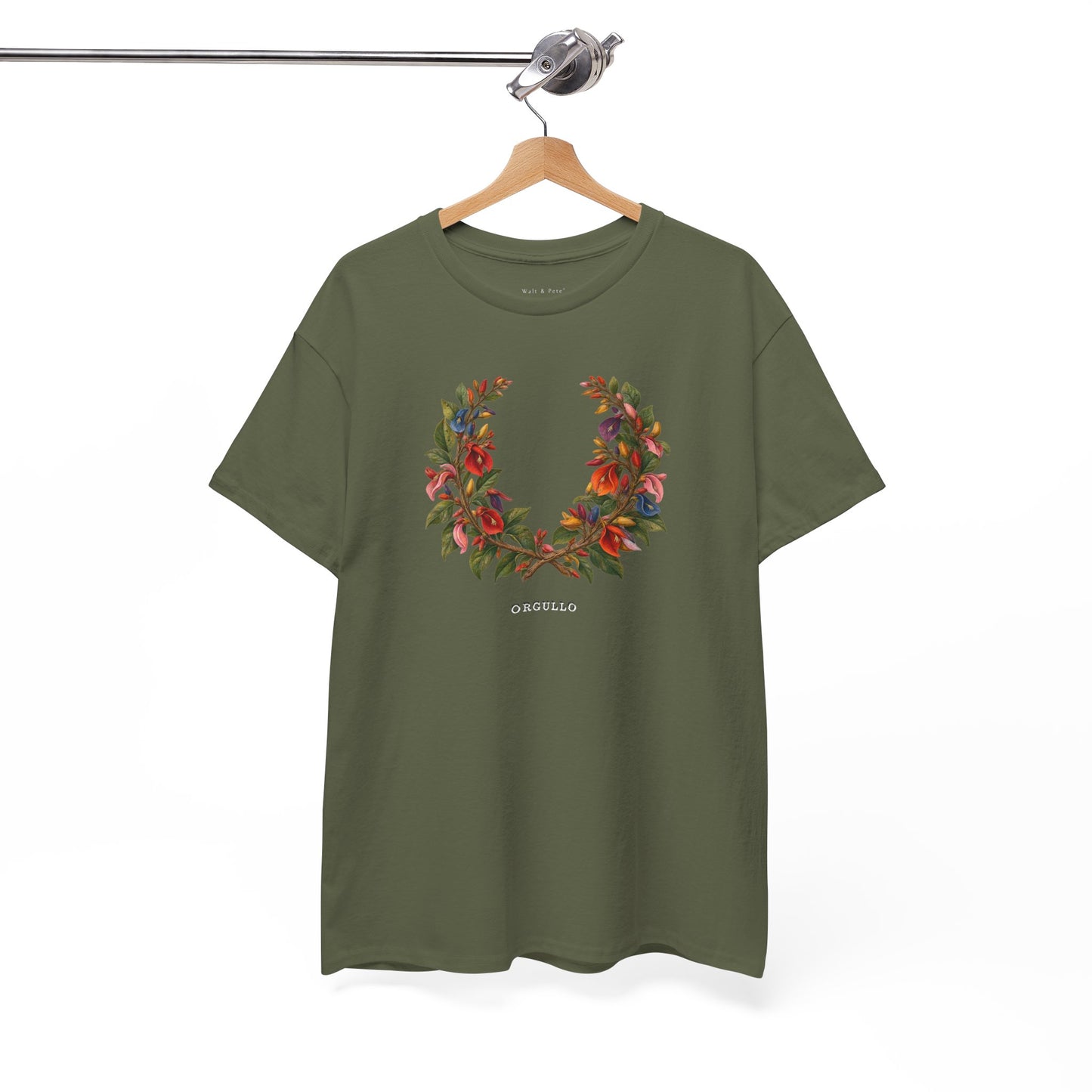 Orgullo Ceibo Pride T-Shirt | Argentine Botanical LGBTQ+ Tee