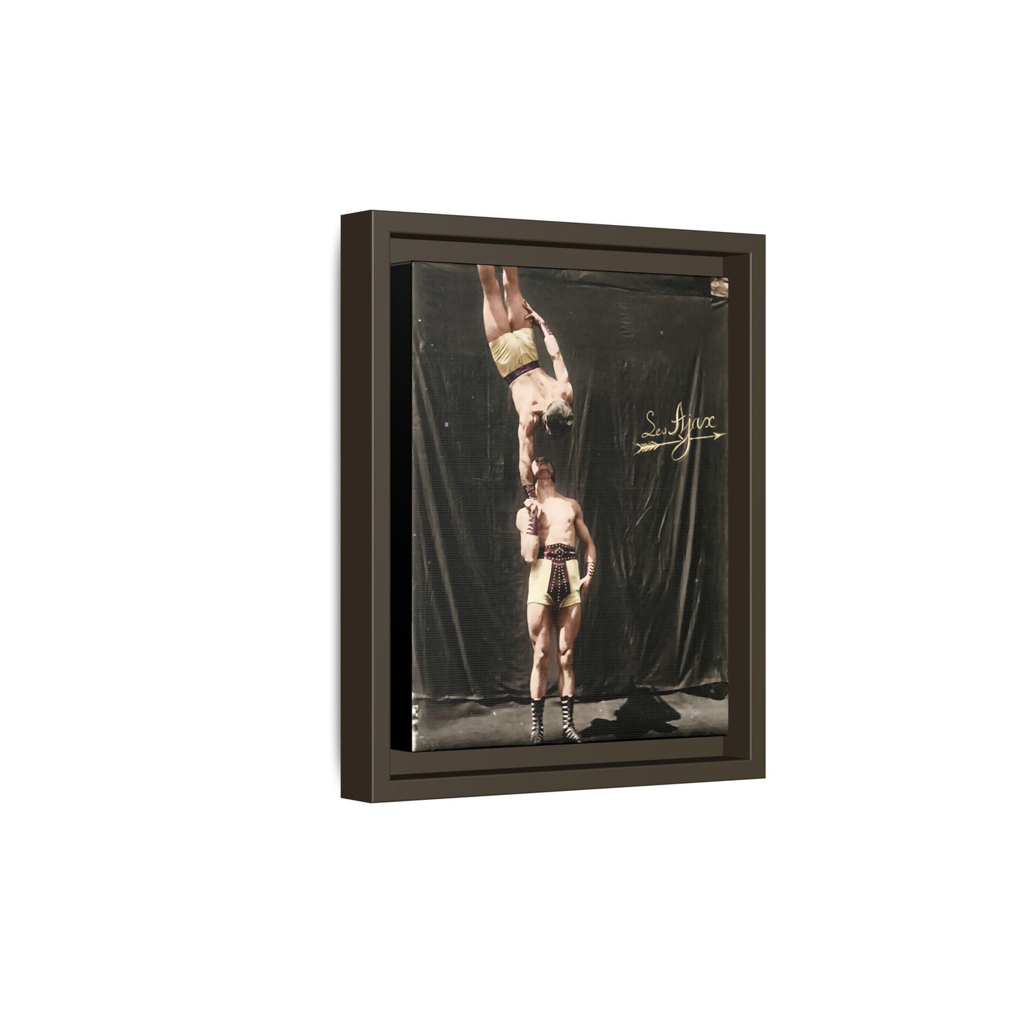 athlétisme 016 | Framed Vintage Photo - Matte Canvas