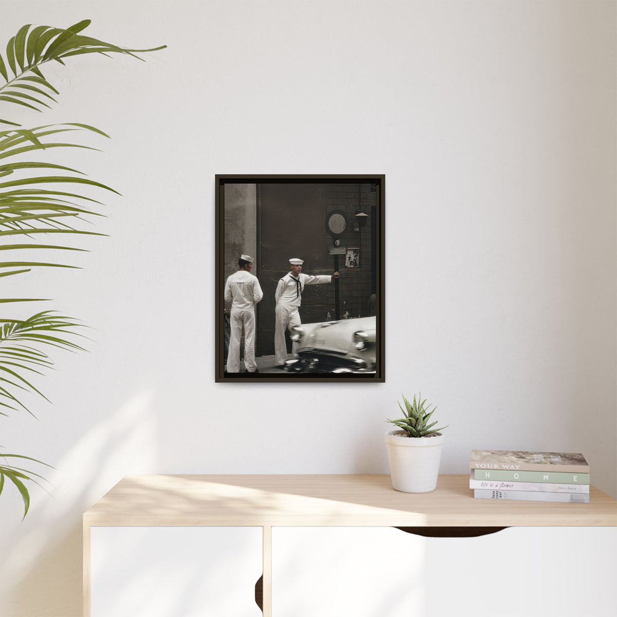 paire 151 | Framed Vintage Photo - Matte Canvas
