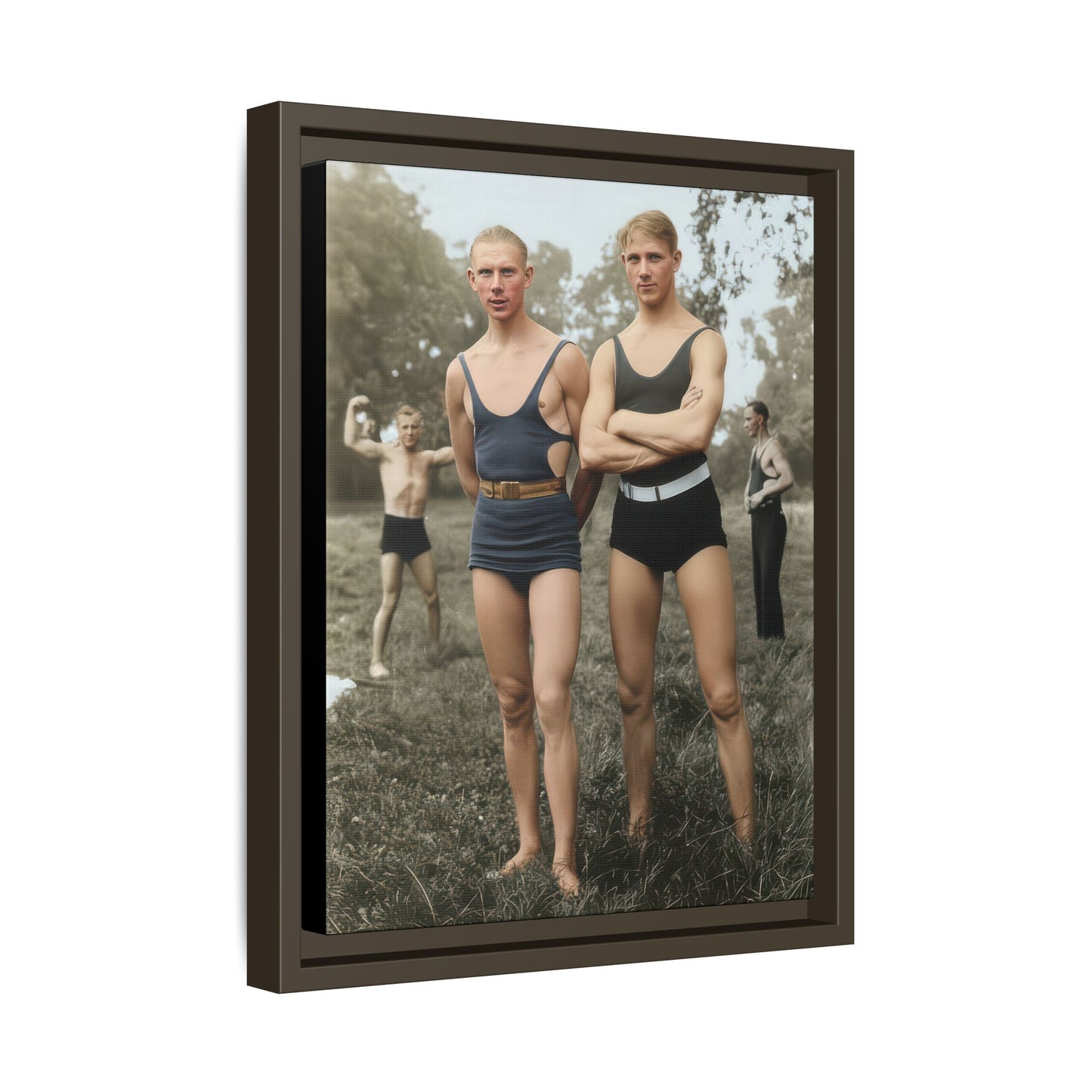 nager 037 | Framed Vintage Photo - Matte Canvas