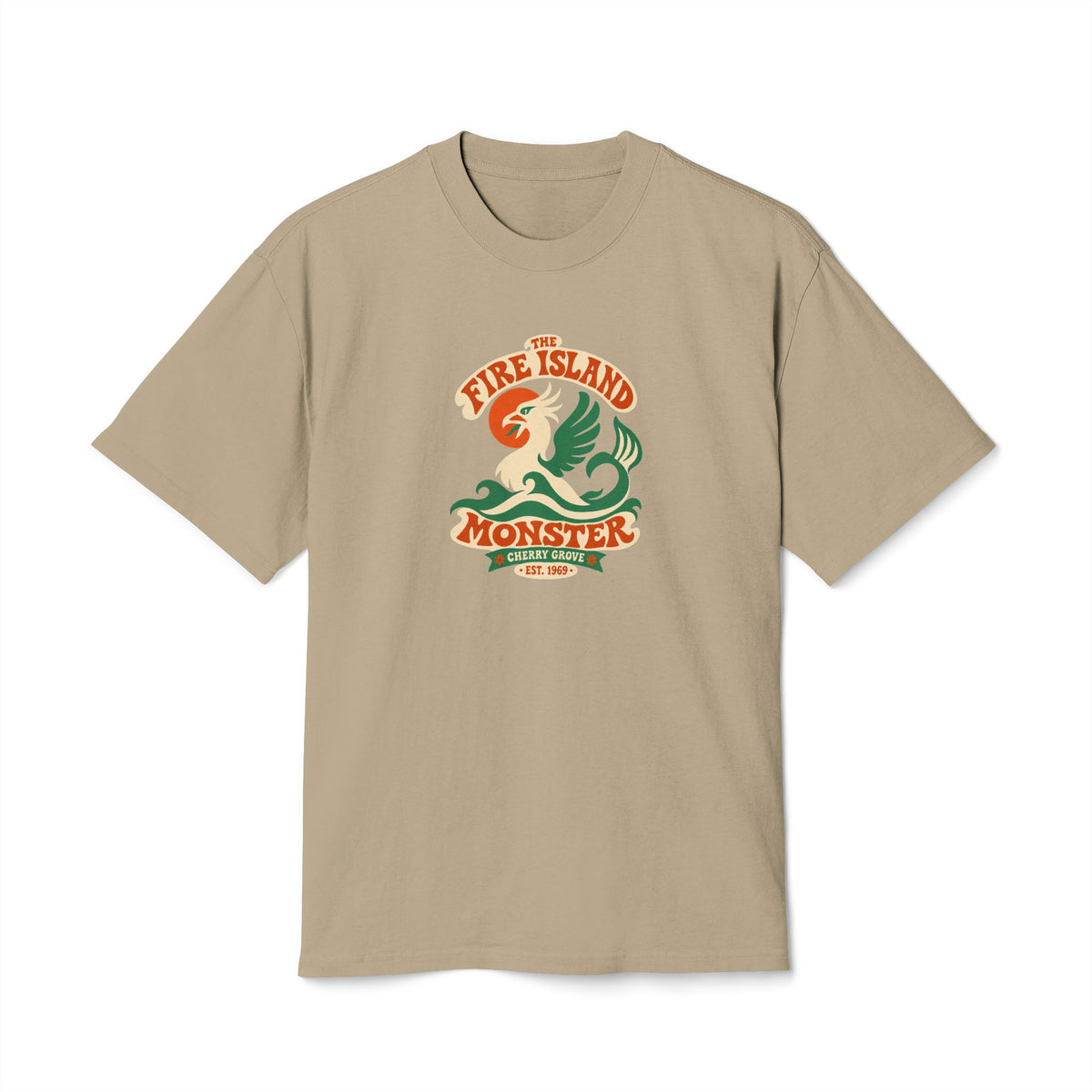 The Fire Island Monster Cherry Grove T-Shirt | Vintage Gay Bar History Tee