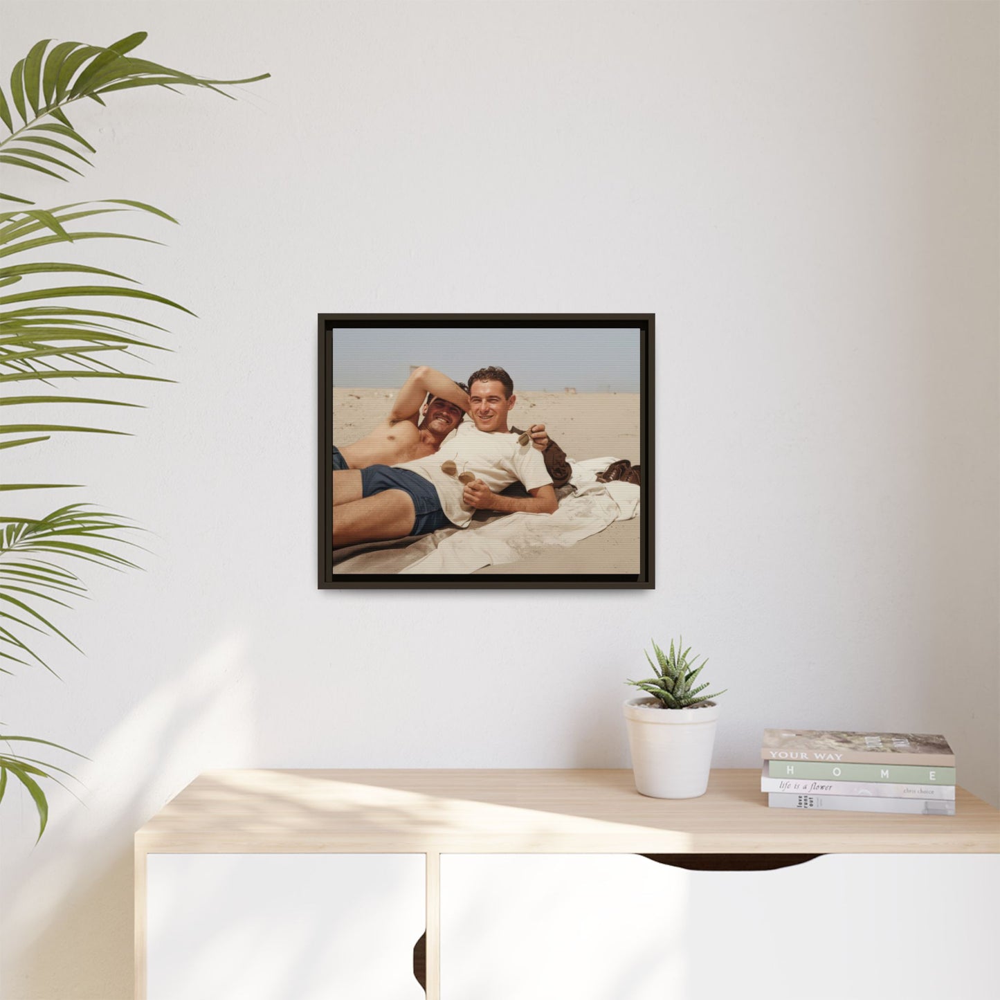 nager 020 | Framed Vintage Photo - Matte Canvas