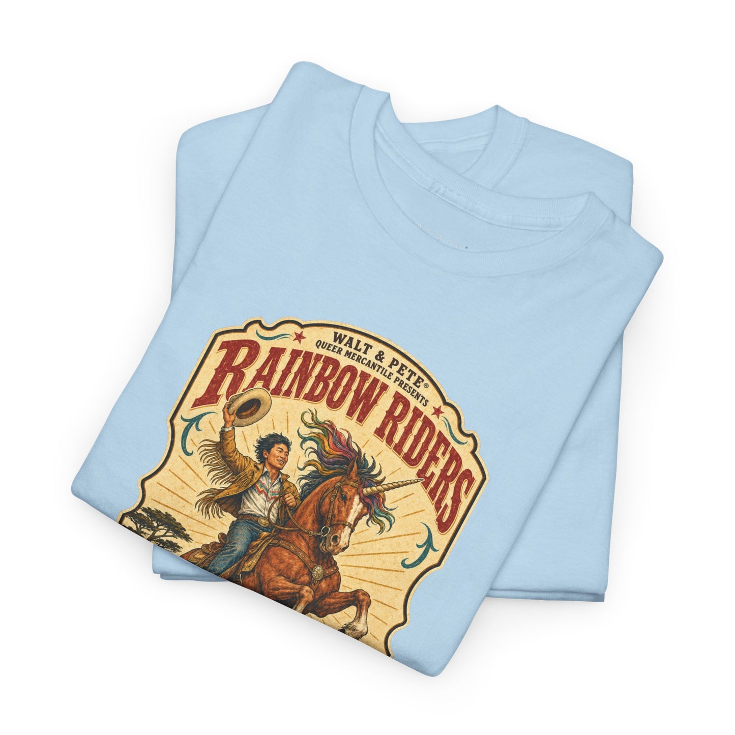 Copy of Rainbow Riders Rodeo Arizona 1972 Pride T-Shirt | Queer Cowgirl Tee