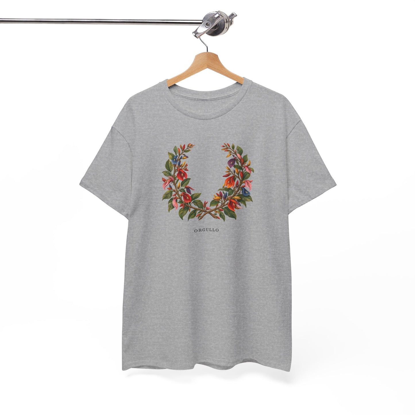 Orgullo Ceibo Pride T-Shirt | Argentine Botanical LGBTQ+ Tee
