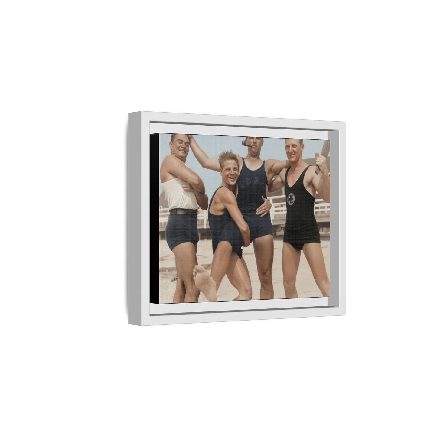 nager 028 | Framed Vintage Photo - Matte Canvas