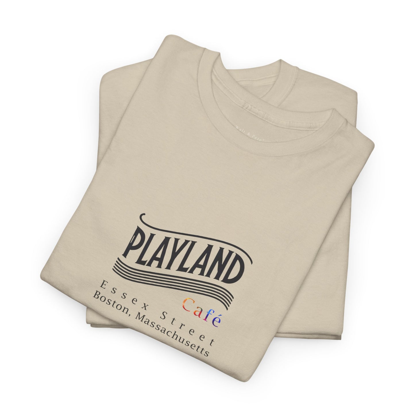 Playland Café (1937) | Boston MA | Vintage Gay Bar | Pride T-Shirt Queer LGBTQ History Gay Gift