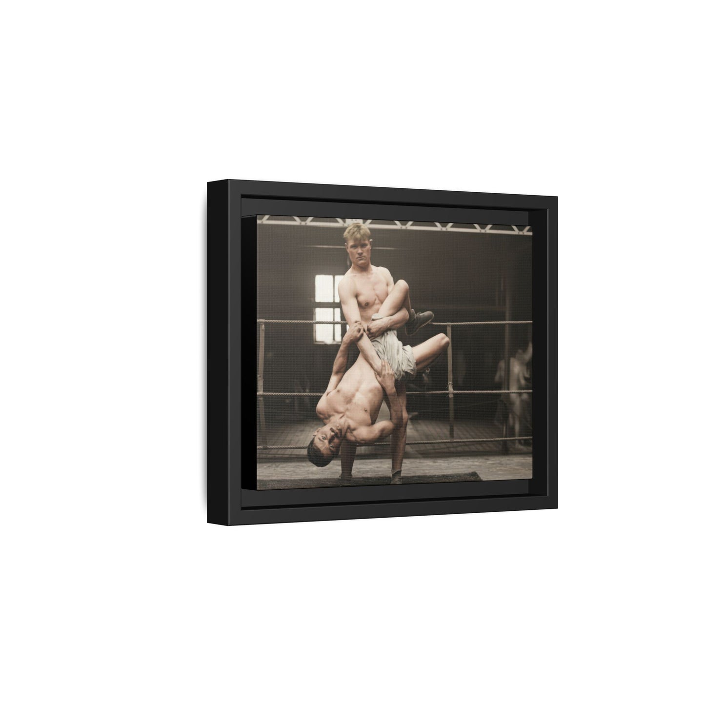 athlétisme 004 | Framed Vintage Photo - Matte Canvas