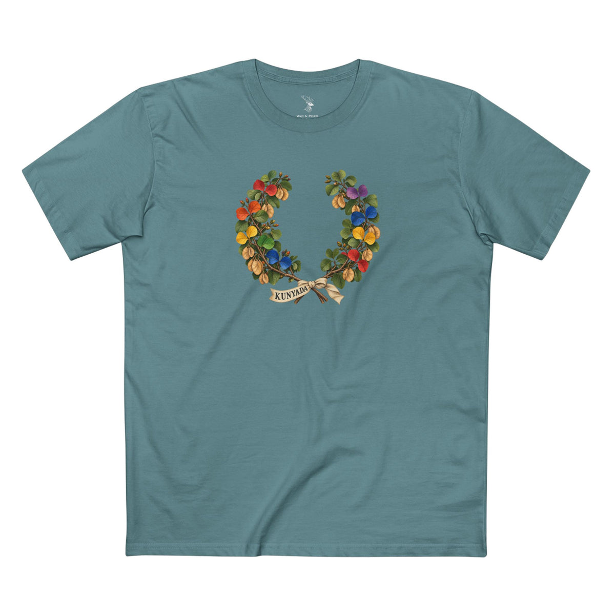 Malawian Mopane Kunyada Pride Laurel Wreath T-Shirt — Flourish Through Change