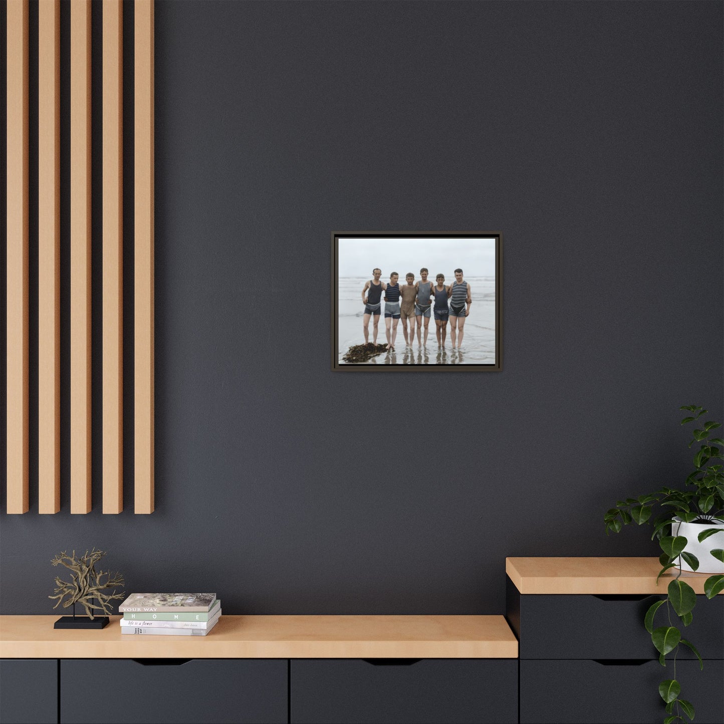 nager 008  | Framed Vintage Photo - Matte Canvas