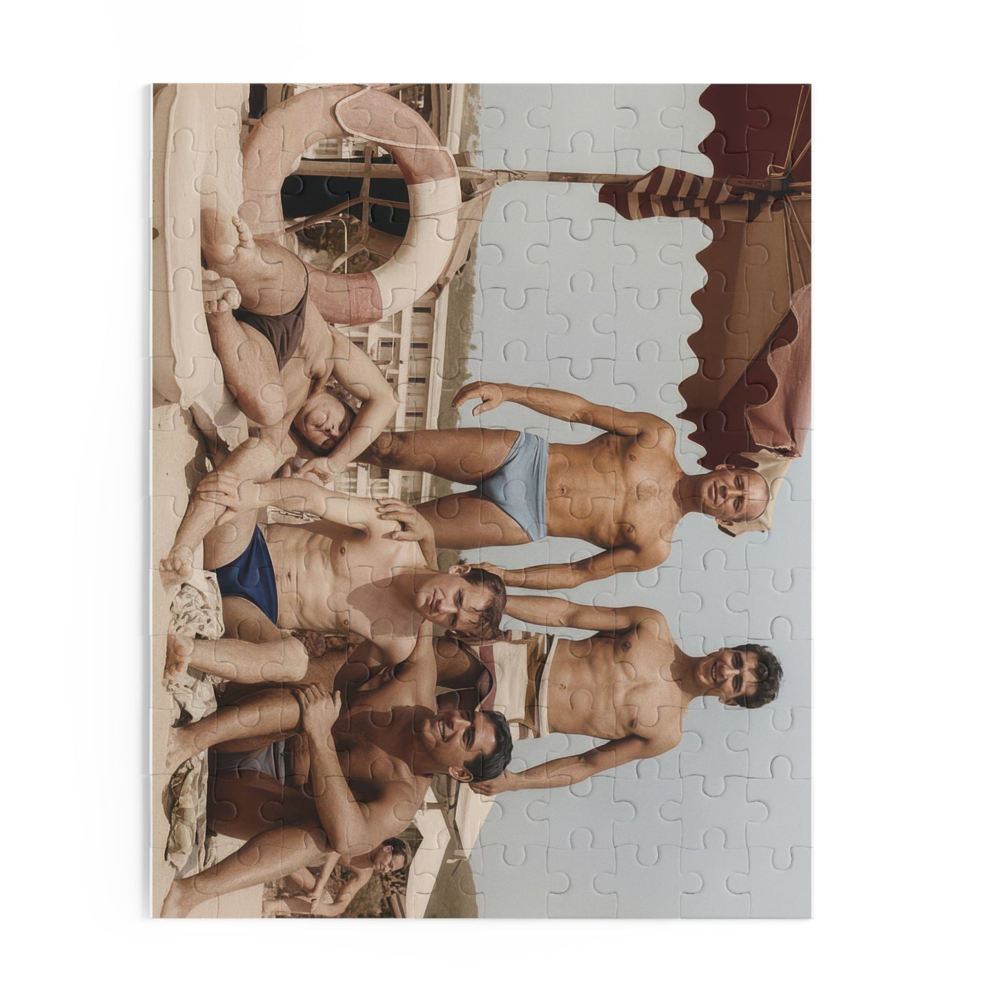 Vintage Beach Photo Puzzles | nager 033