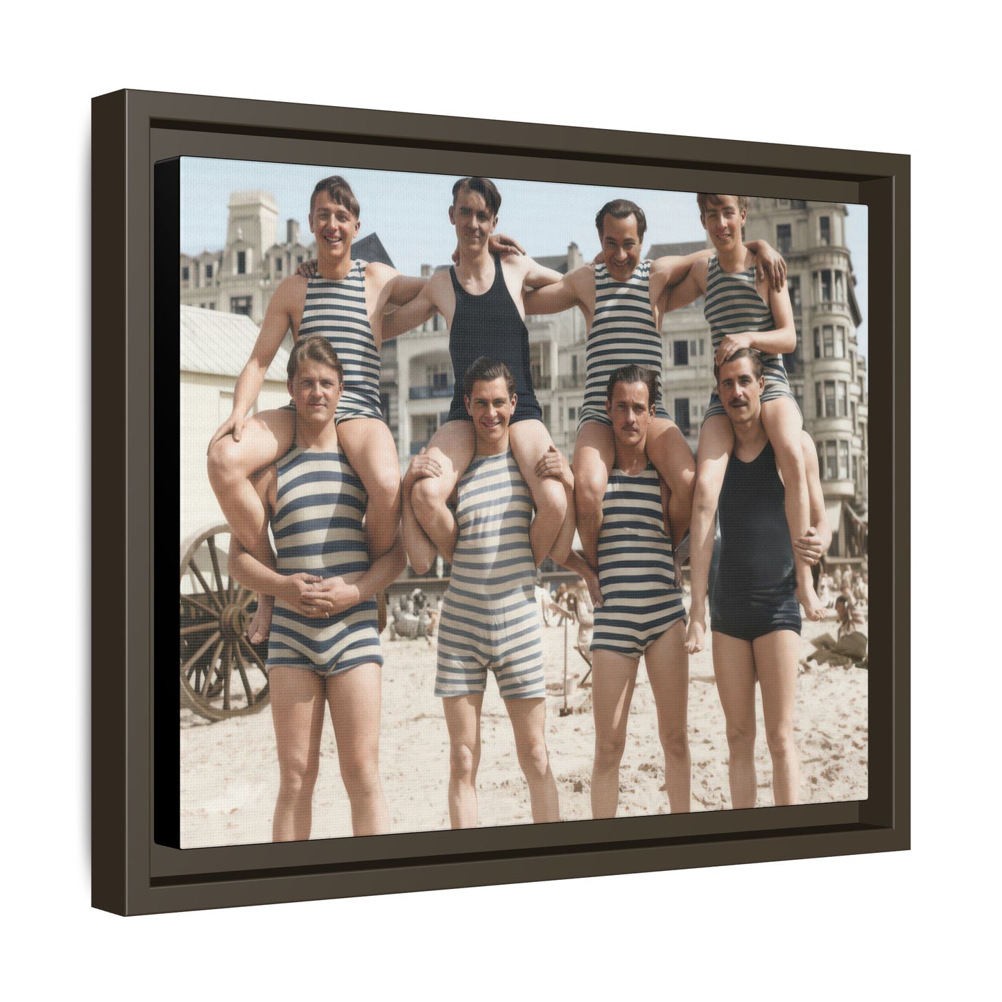 nager 021 | Framed Vintage Photo - Matte Canvas