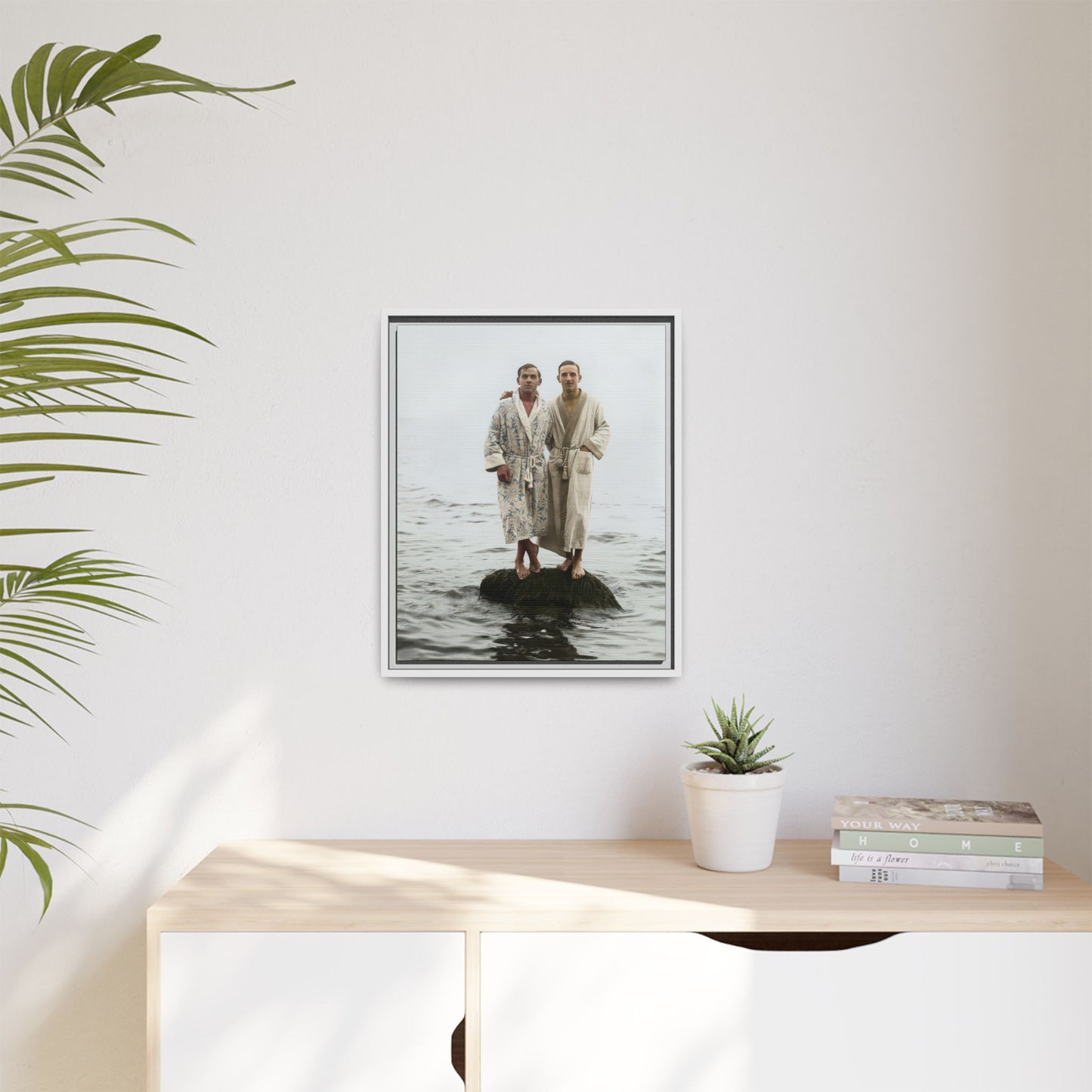 nager 049 | Framed Vintage Photo - Matte Canvas