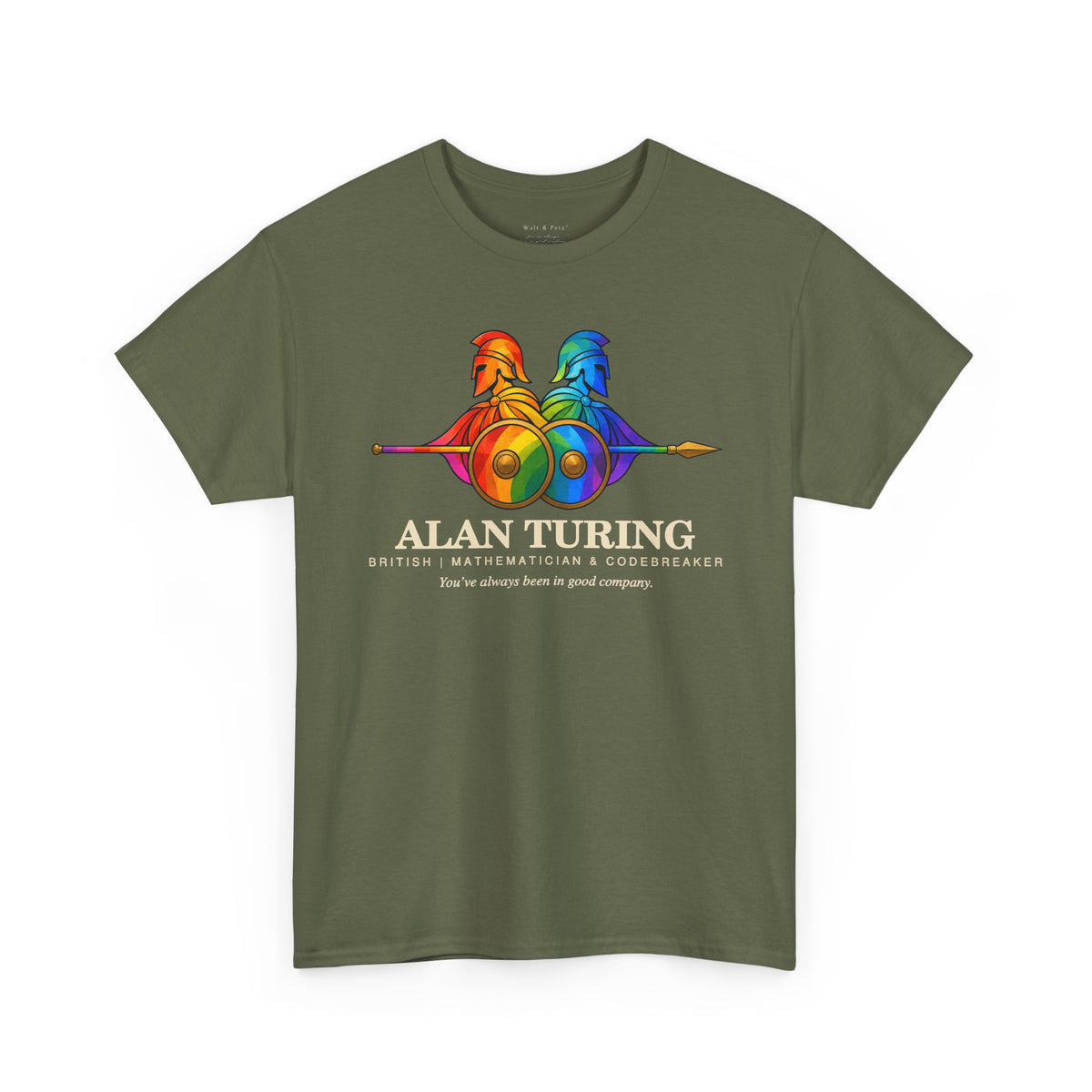 Alan Turing | British Mathematician & Codebreaker | LGBTQ+ History T-Shirt