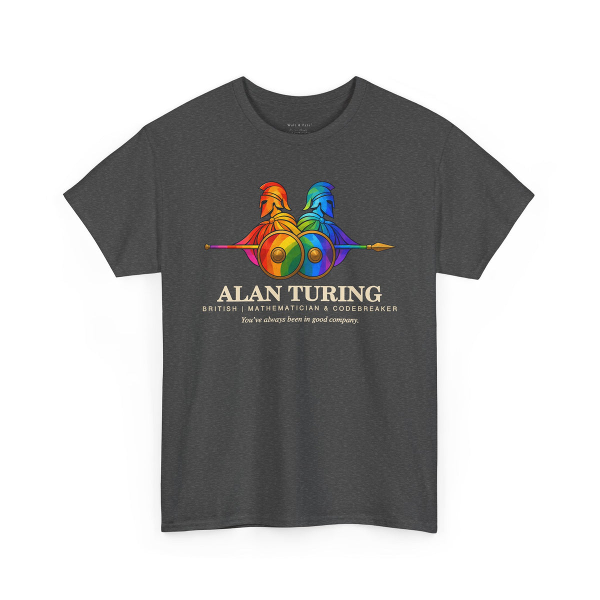 Alan Turing | British Mathematician & Codebreaker | LGBTQ+ History T-Shirt