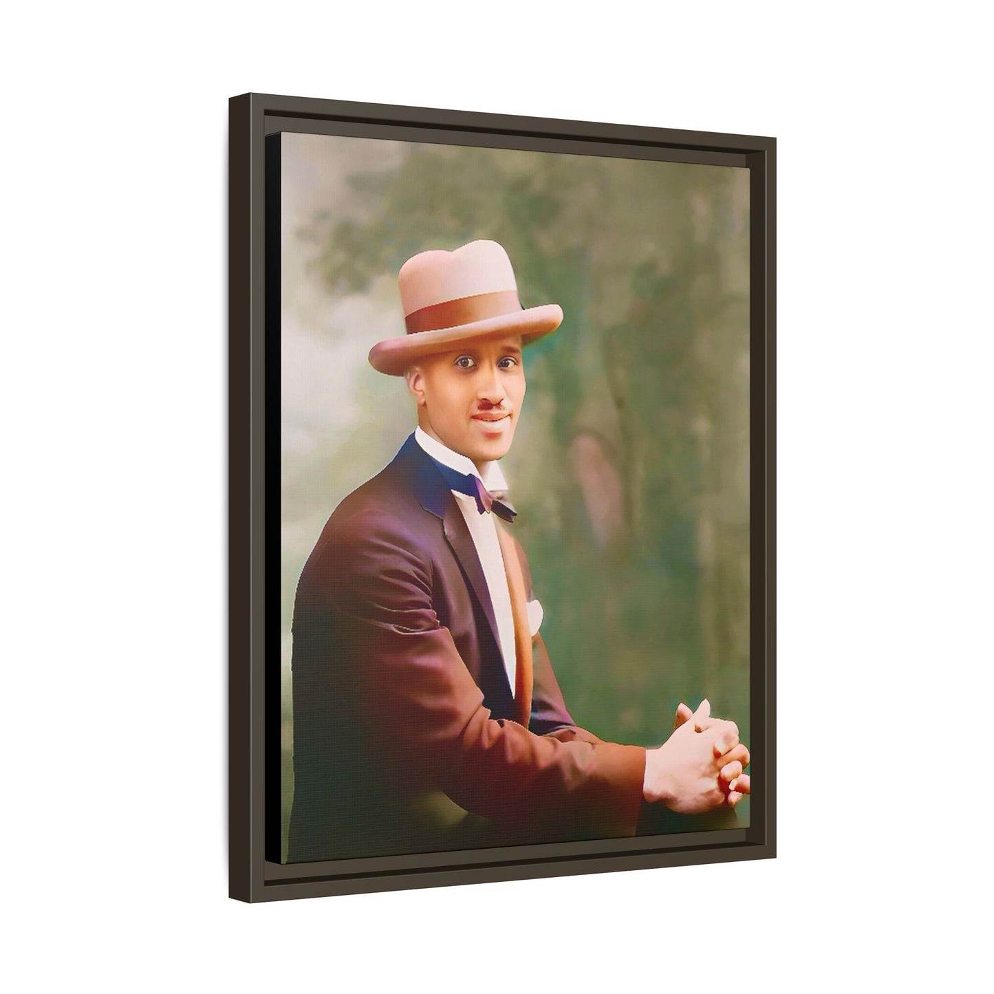 celibataire 004 | Framed Vintage Photo - Matte Canvas