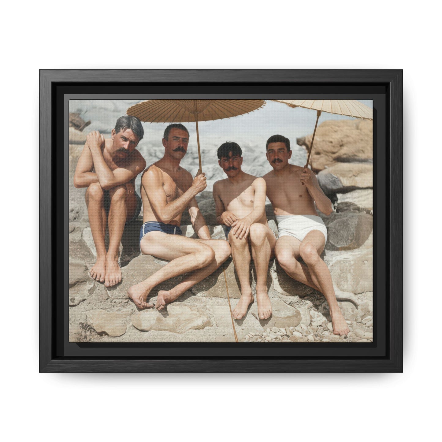 nager 030 | Framed Vintage Photo - Matte Canvas