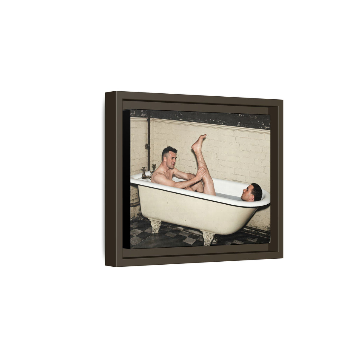 paire 162 | Framed Vintage Photo - Matte Canvas