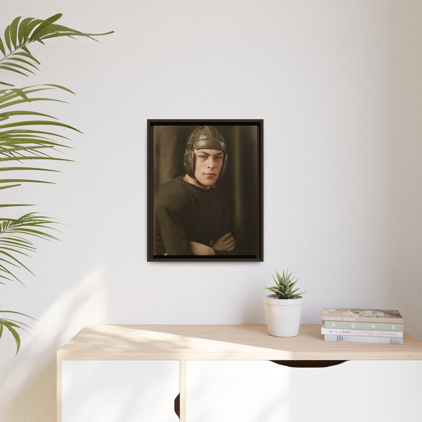 athlétisme 009 | Framed Vintage Photo - Matte Canvas
