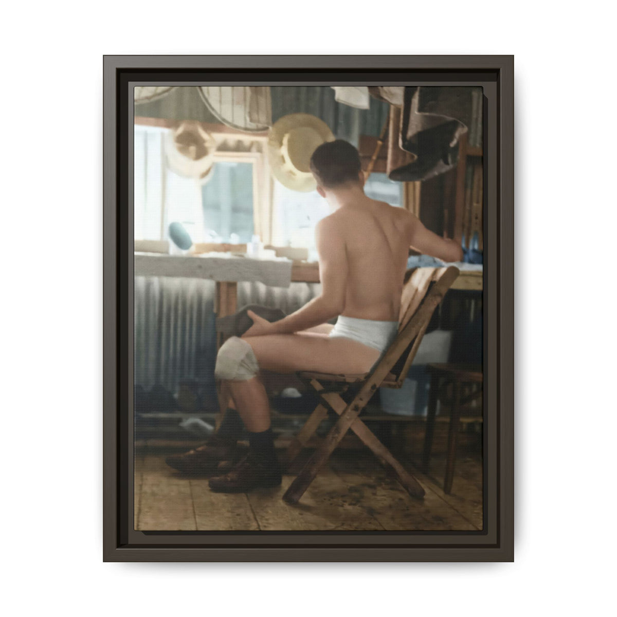 A distinctive addition for retailers specializing in photographic art, vintage-inspired interiors, and gifts for LGBTQ+ collectors. Suggested display settings include bedrooms, dressing rooms, studies, and collected gallery walls.