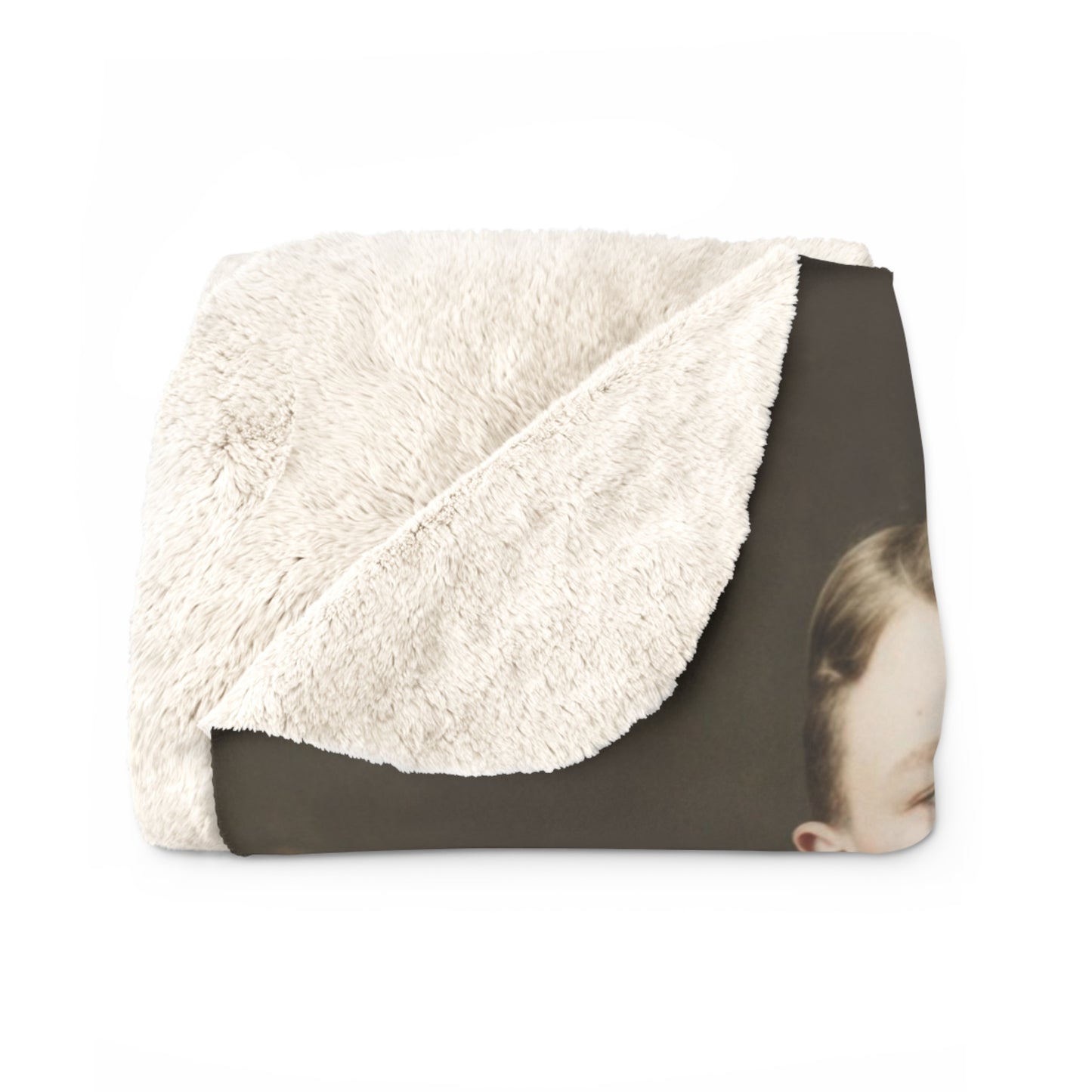 Heirloom Sherpa Blanket – paire 039 Premium fleece throw · 50x60, 60x80