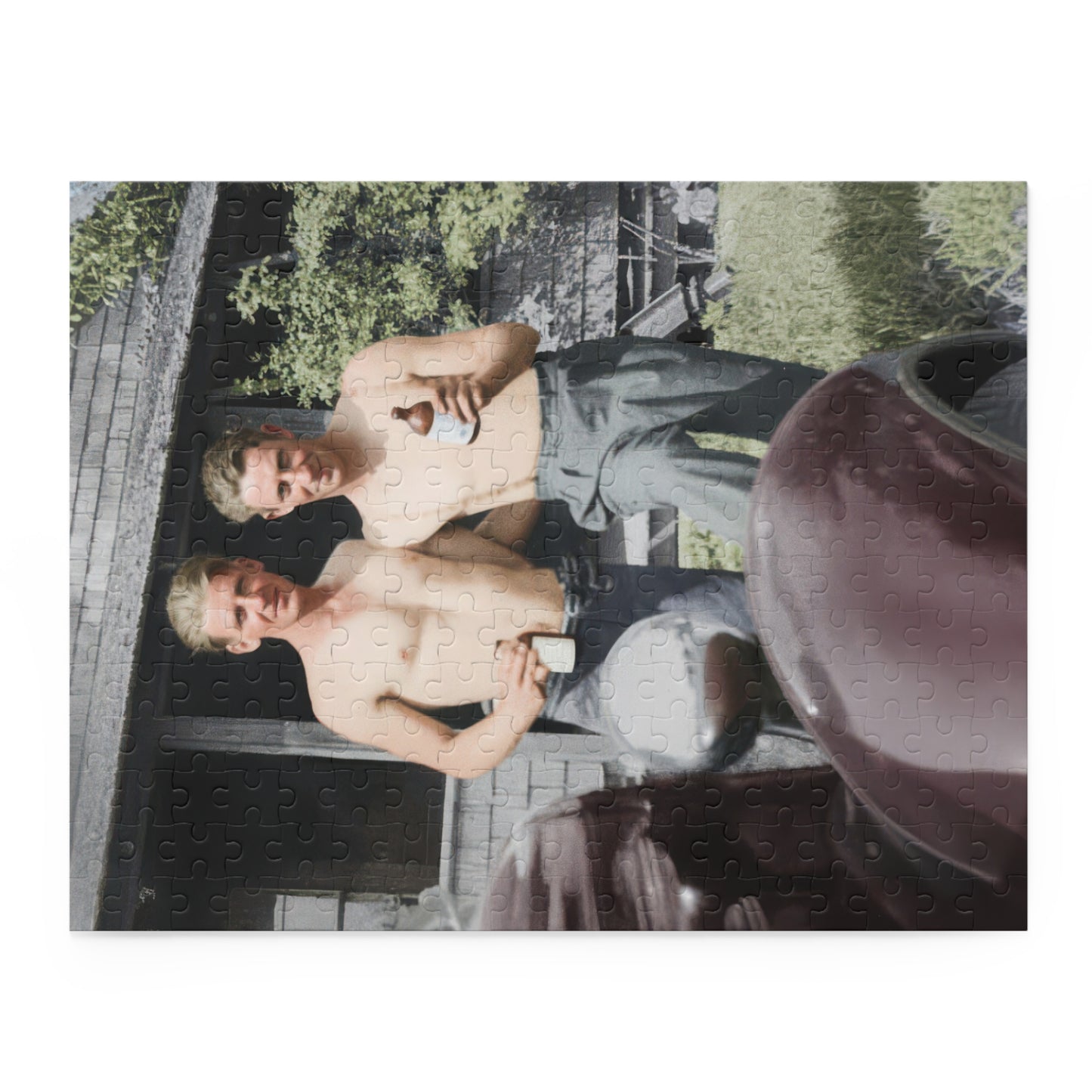 Cabin Summer Companions | Restored Historical Jigsaw Puzzle | paire 109