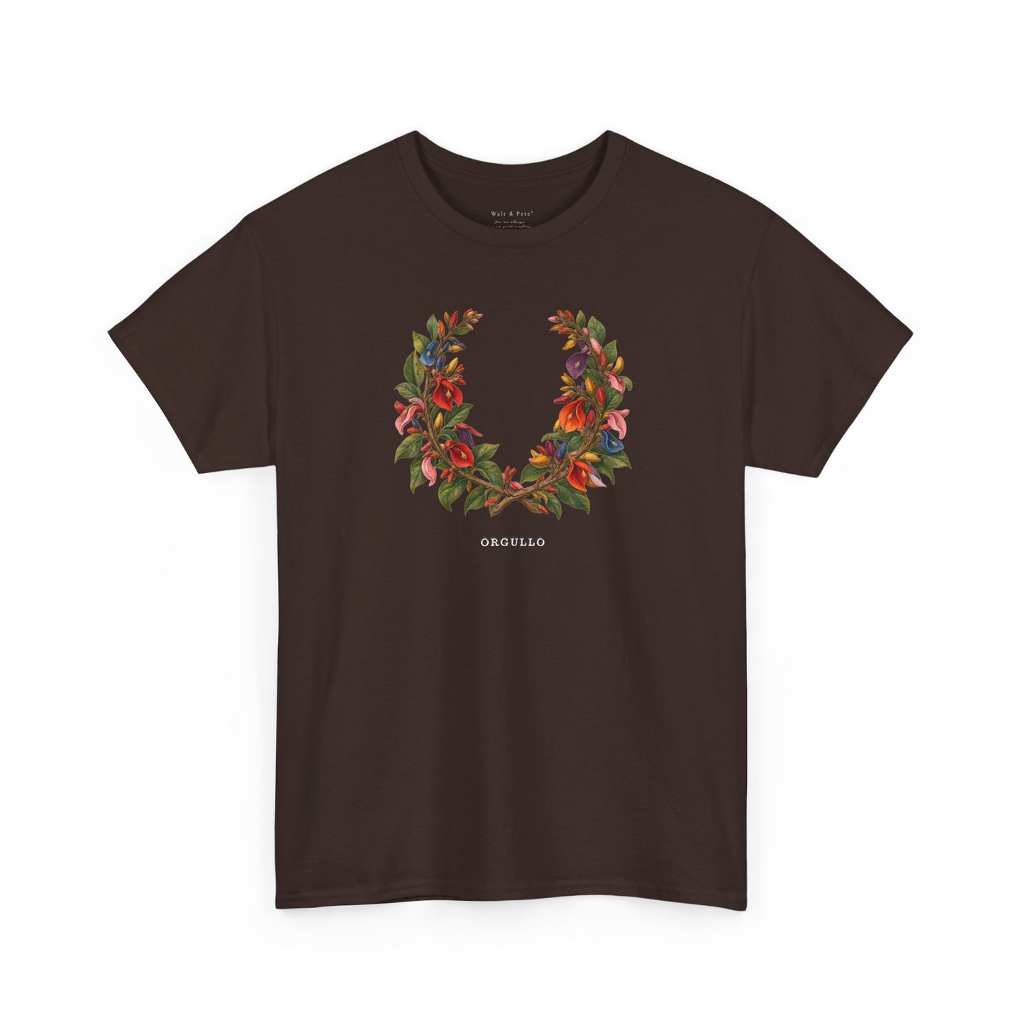 Orgullo Ceibo Pride T-Shirt | Argentine Botanical LGBTQ+ Tee