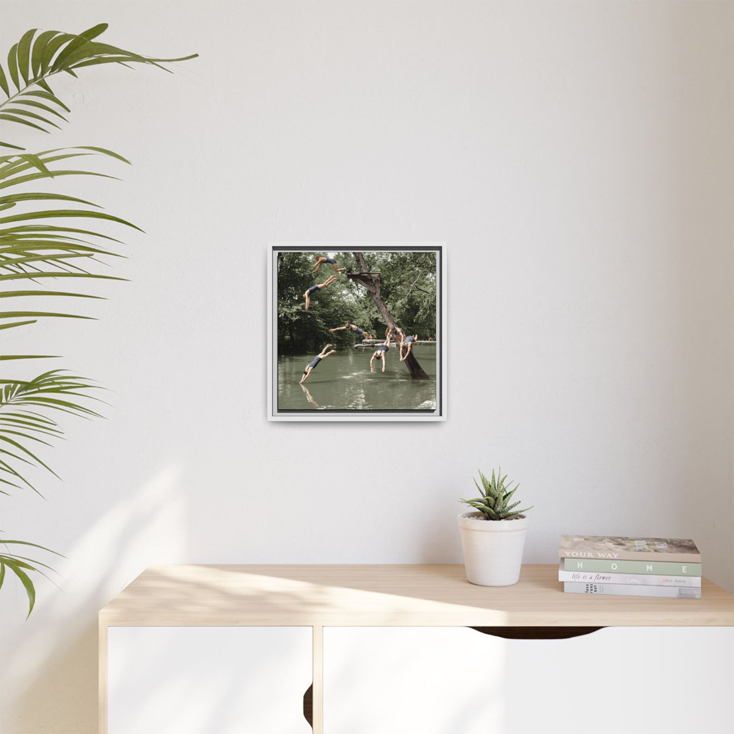 nager 005 | Framed Vintage Photo - Matte Canvas