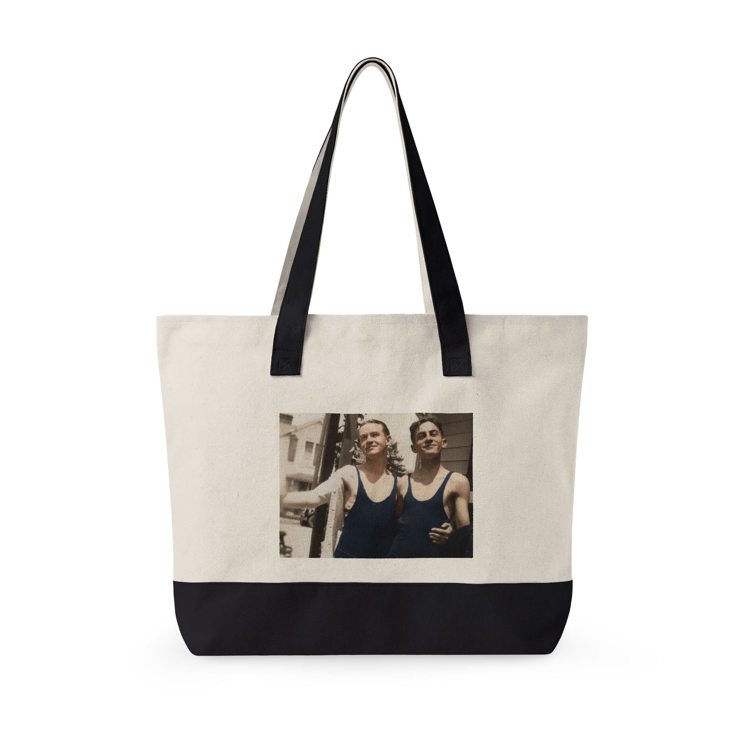 Beach Day Zippered Canvas Tote | nager 024
