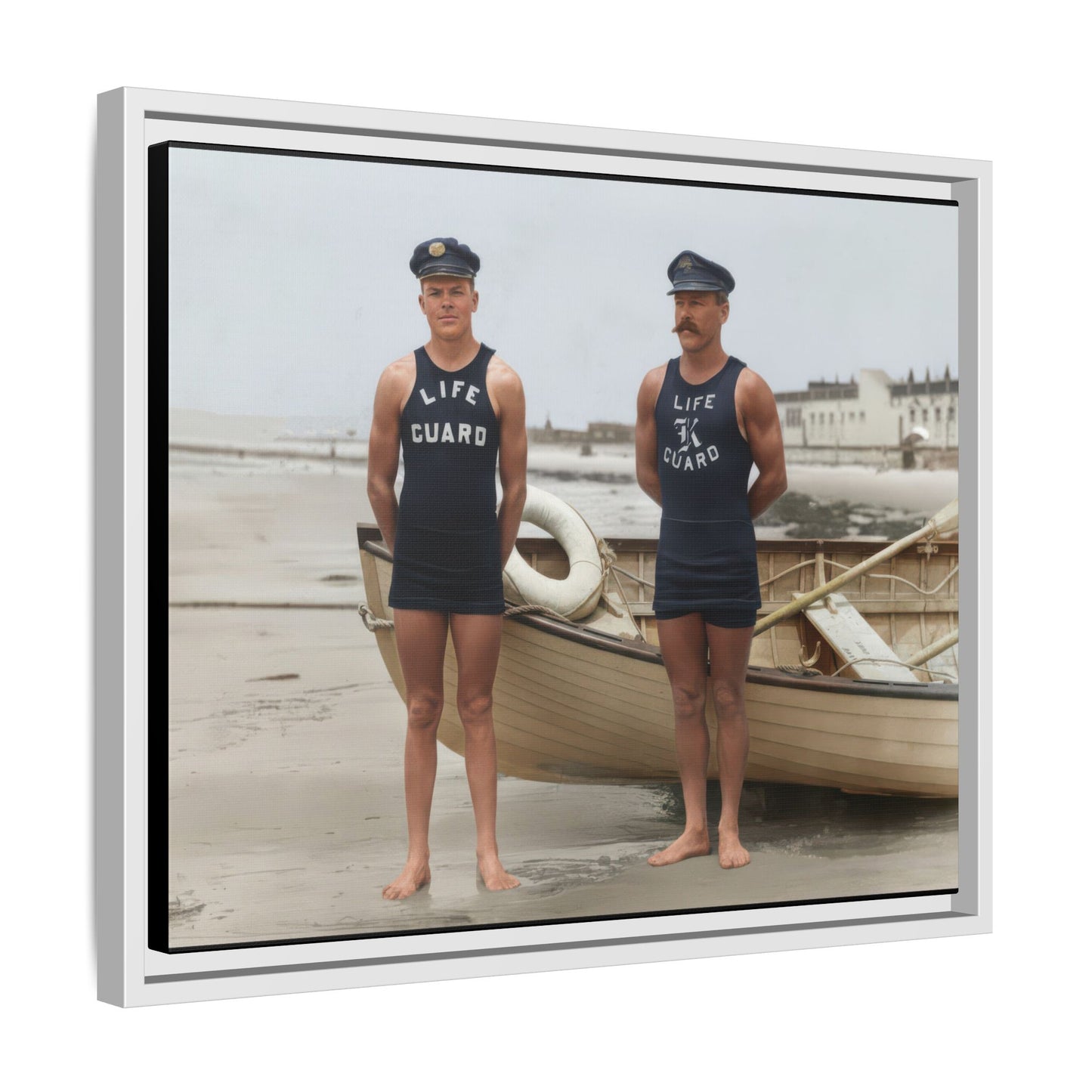 nager 016 | Framed Vintage Photo - Matte Canvas