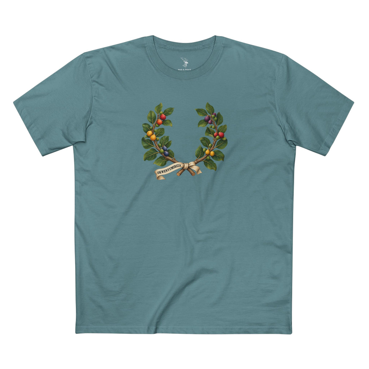 Ugandan Mutuba Fig Pride T-Shirt | Luganda Laurel Wreath Tee