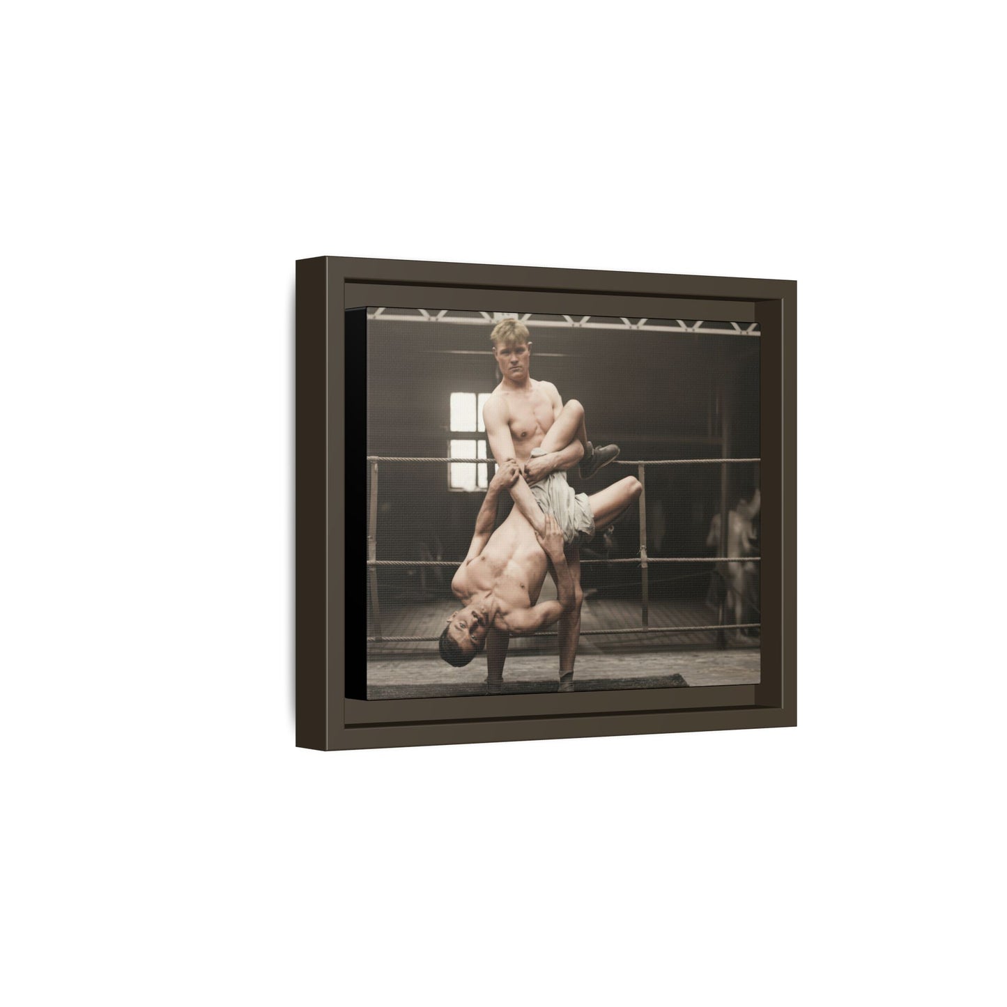 athlétisme 004 | Framed Vintage Photo - Matte Canvas