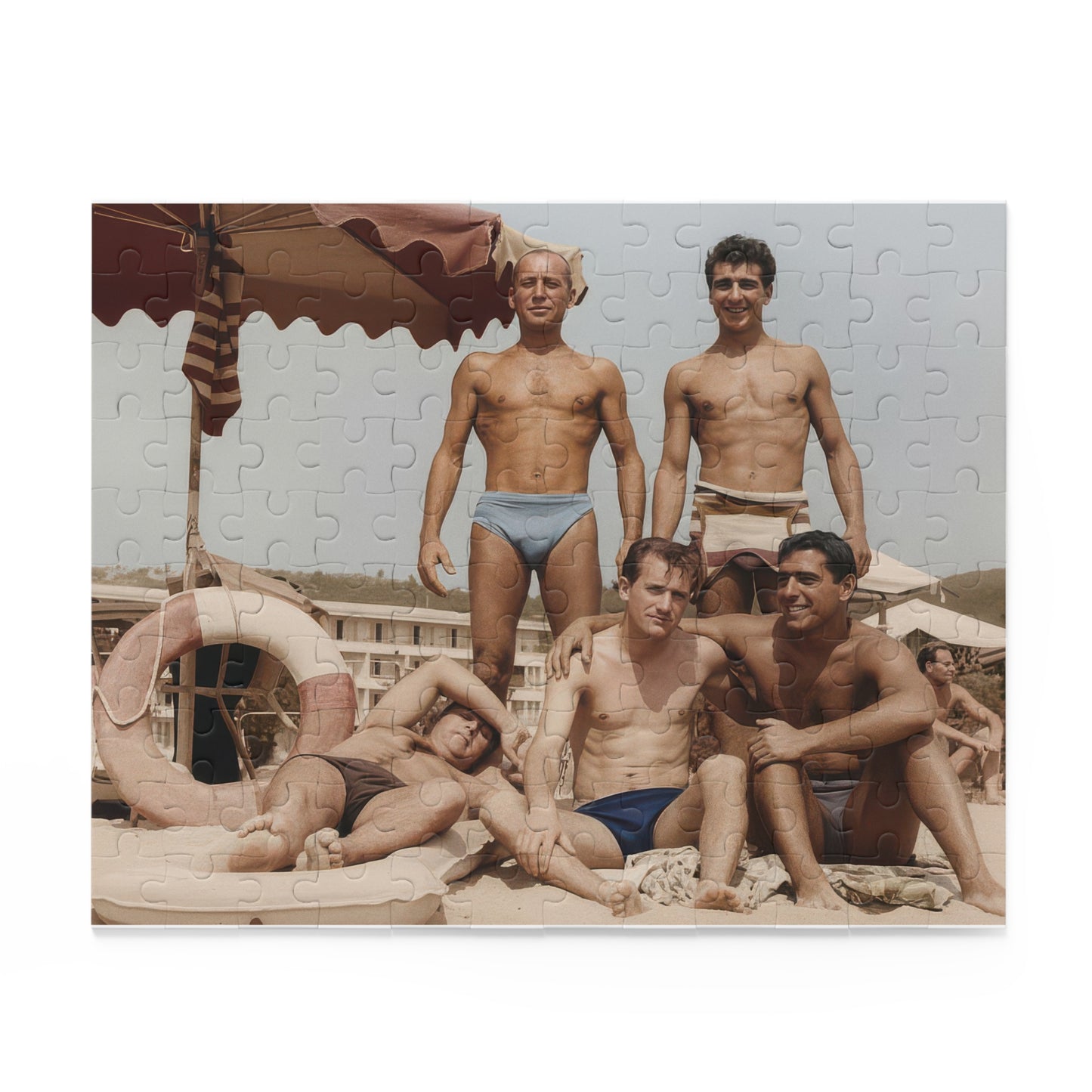 Vintage Beach Photo Puzzles | nager 033