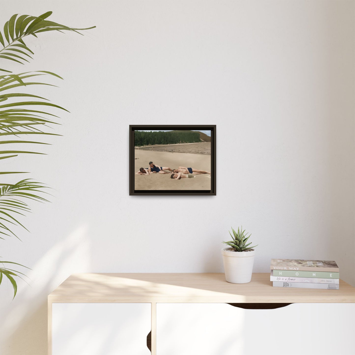 nager 026 | Framed Vintage Photo - Matte Canvas
